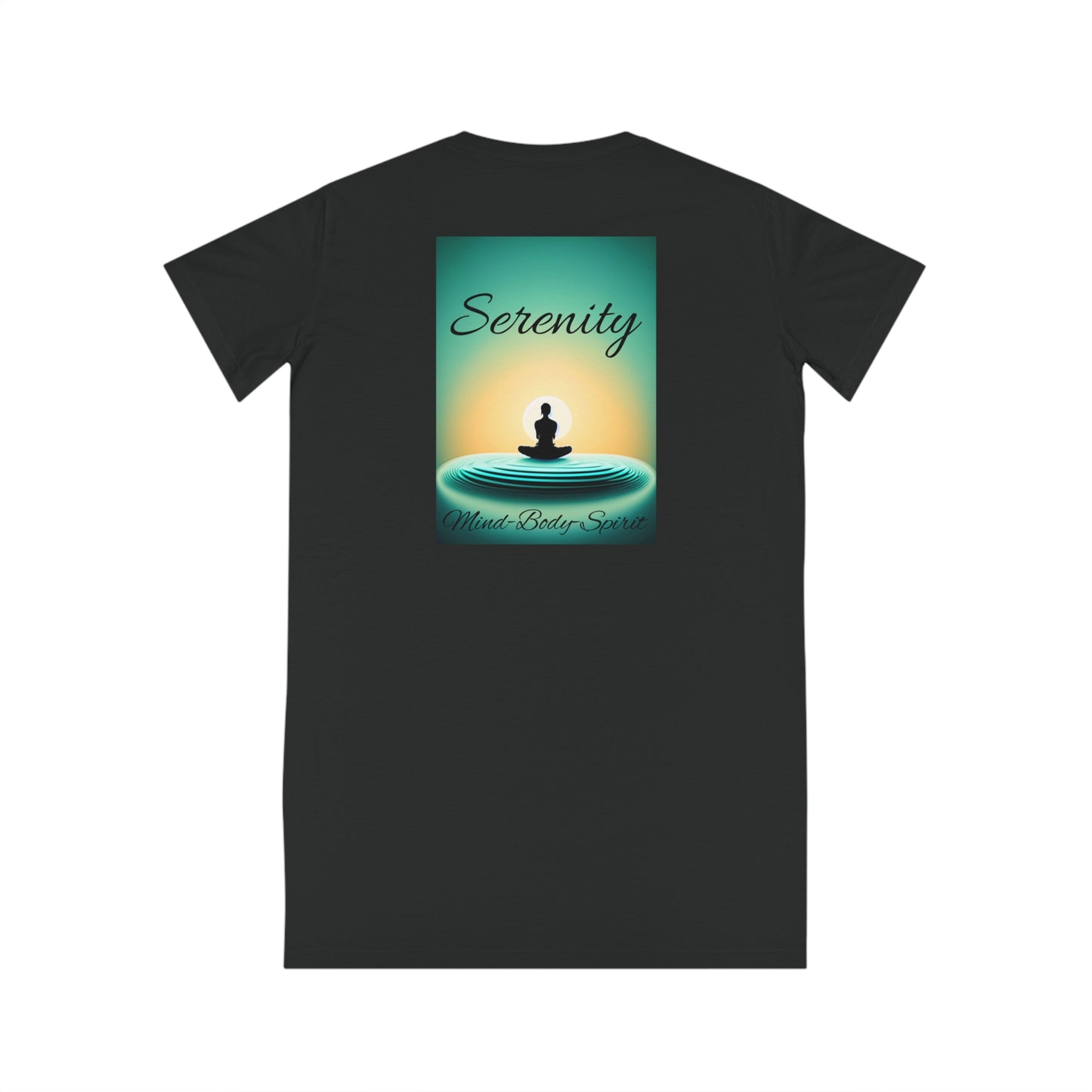 T-Shirt Dress - SERENITY - ZenGen USA