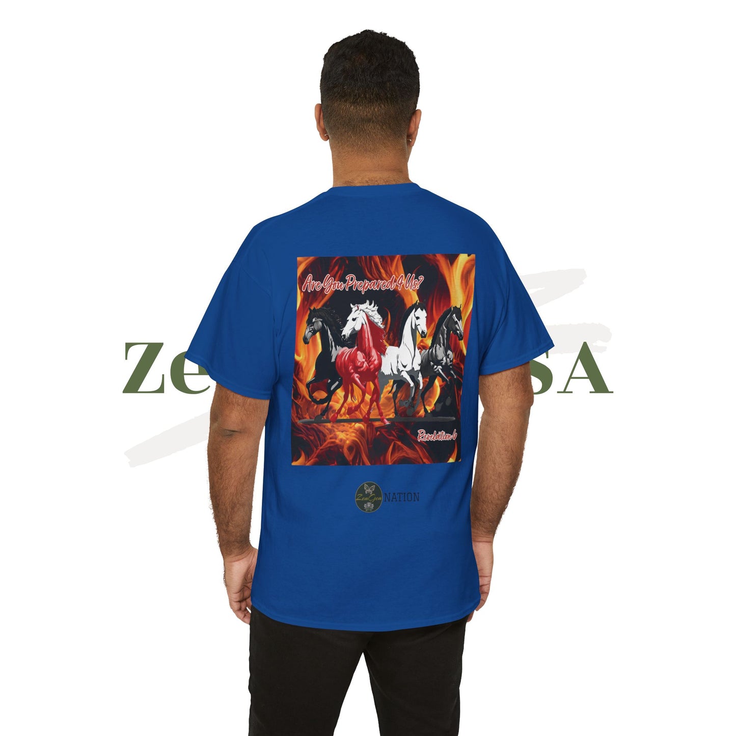 Apocalipsis: ¿estás preparado? - Camiseta unisex de algodón pesado - ZenGen USA