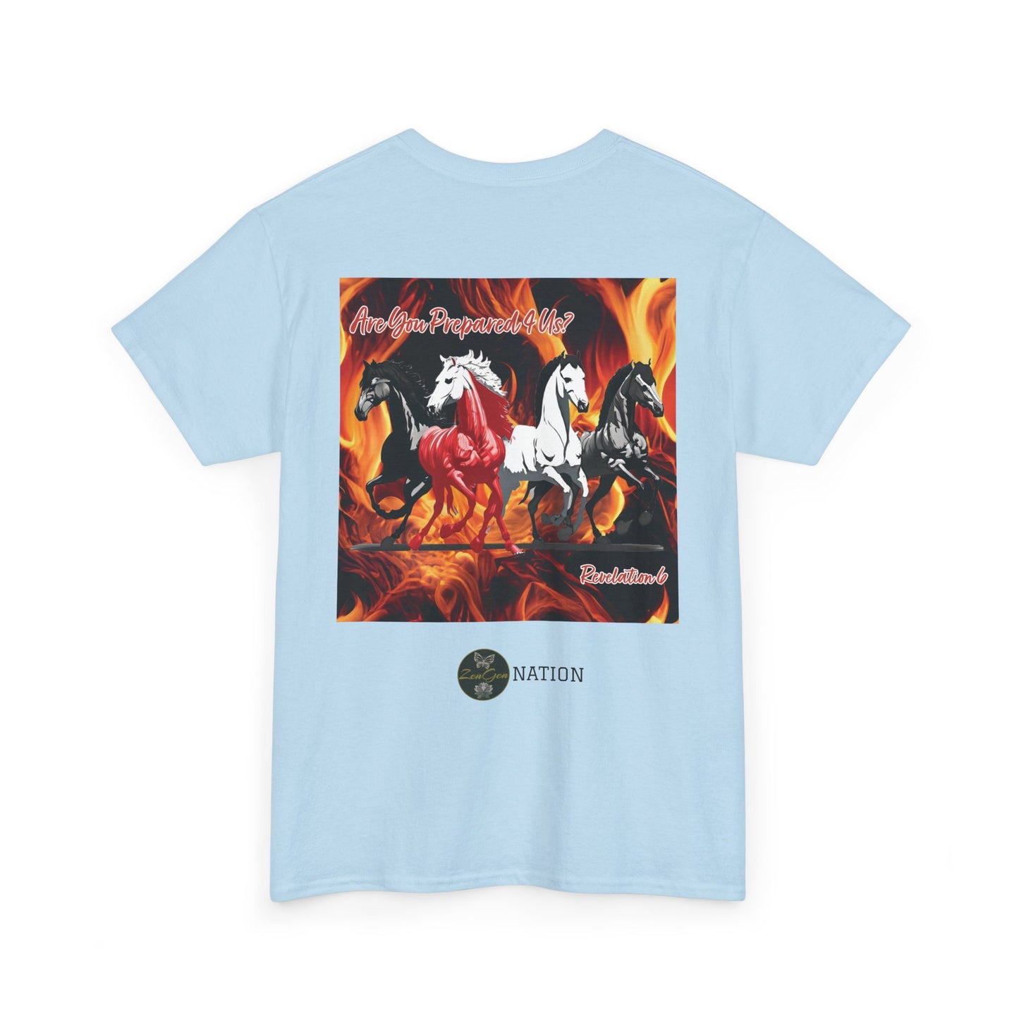 Apocalipsis: ¿estás preparado? - Camiseta unisex de algodón pesado - ZenGen USA
