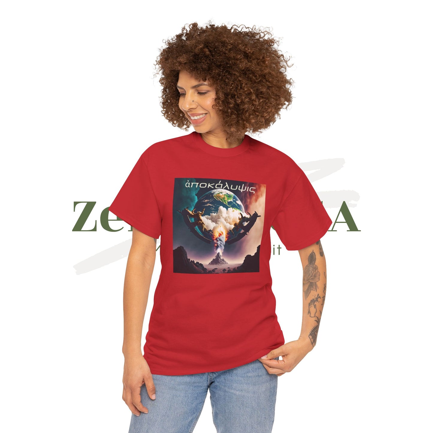 Apocalipsis: ¿estás preparado? - Camiseta unisex de algodón pesado - ZenGen USA