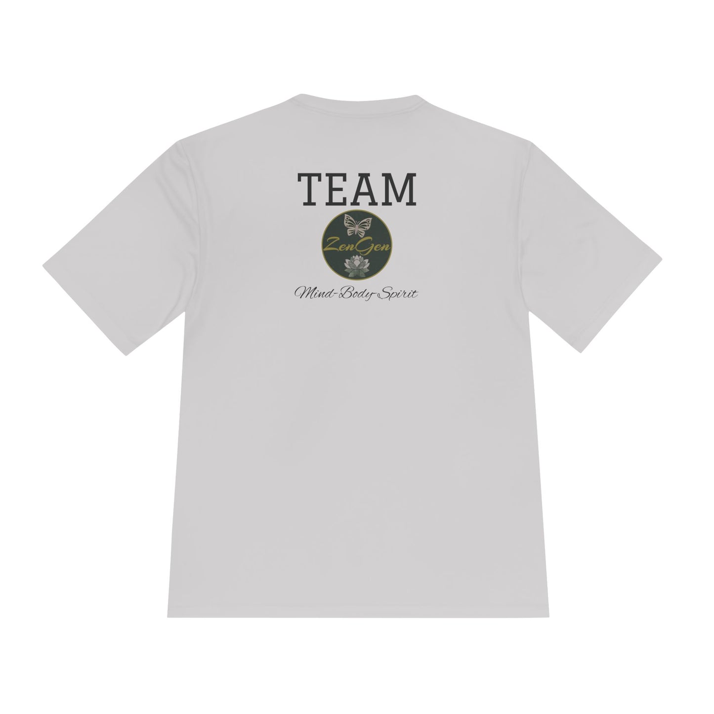 Unisex Moisture Wicking Tee - ROCK SOLID "Workin' It Hard!" - ZenGen USA - ZenGen USA