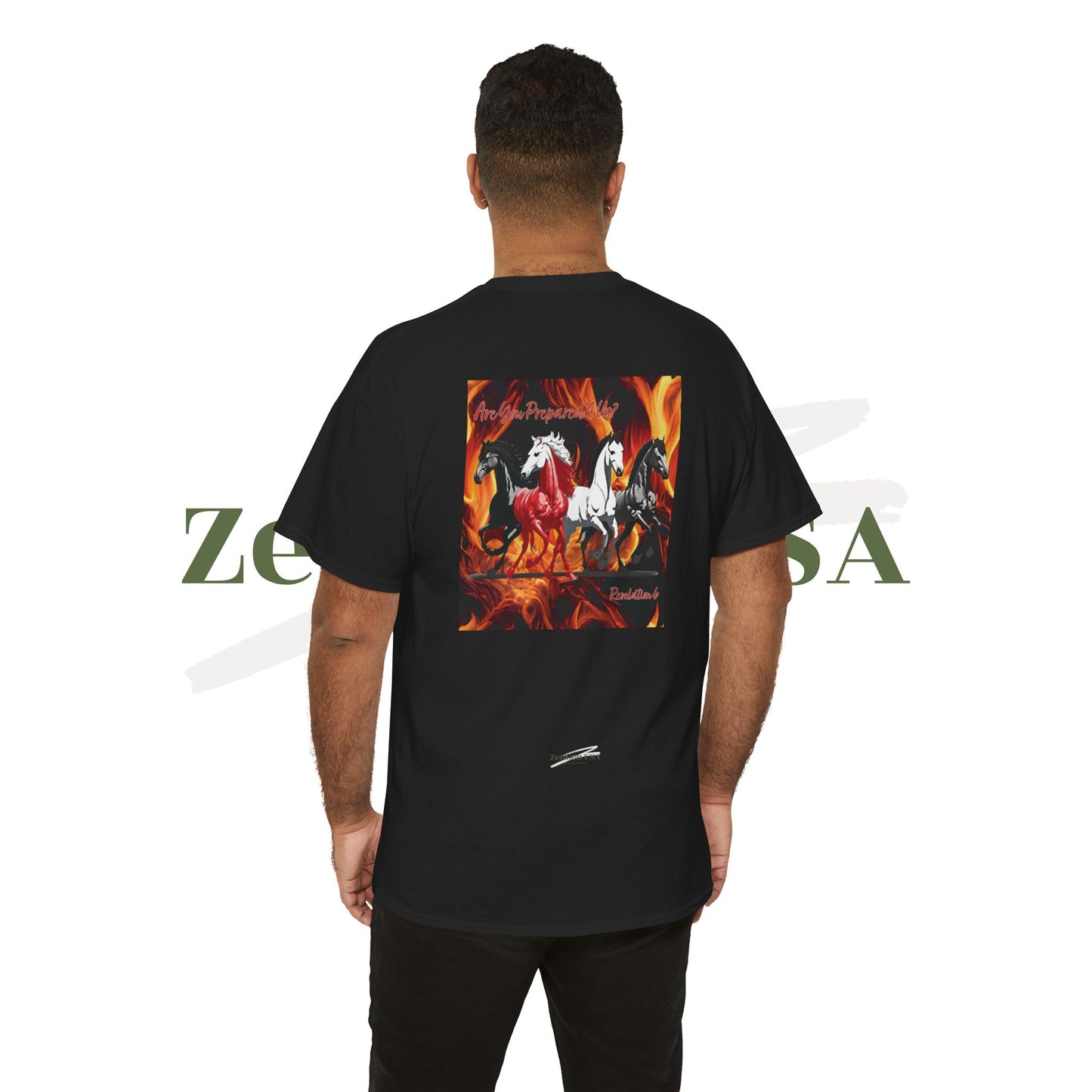 Apocalipsis: ¿estás preparado? - Camiseta unisex de algodón pesado - ZenGen USA