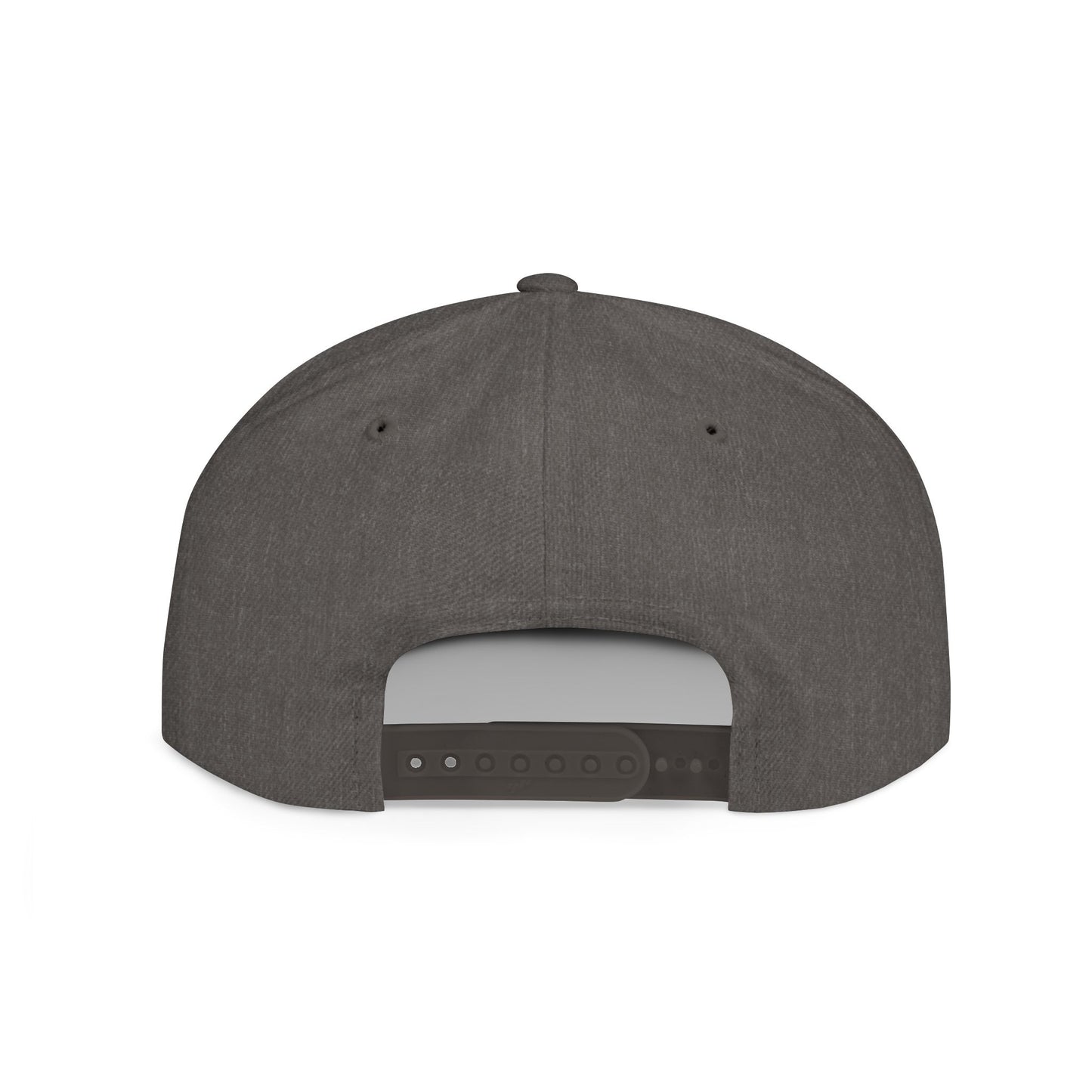 RockSolid Fitness Flat Bill Snapback Cap - Stylish Workout Gear - ZenGen USA