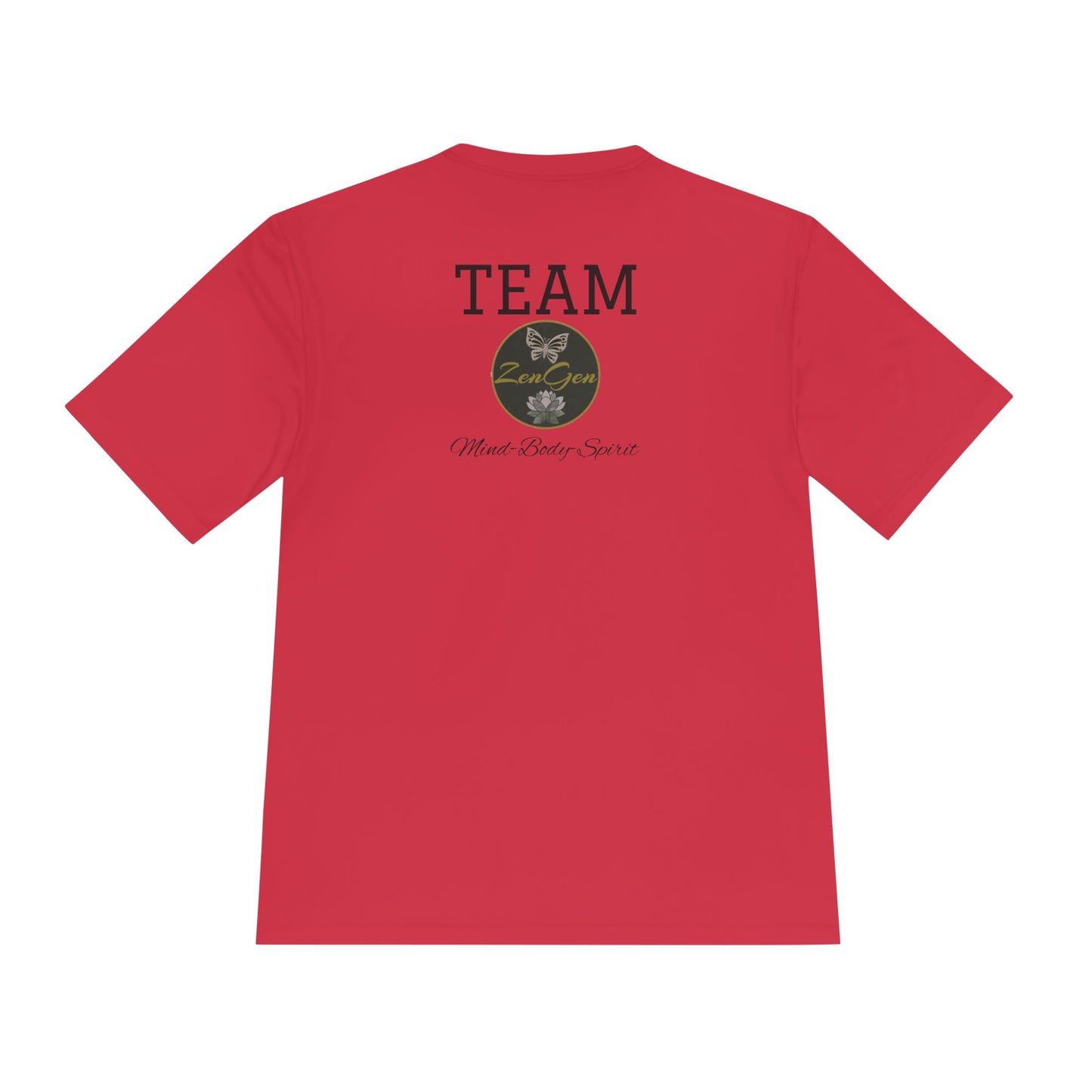 Unisex Moisture Wicking Tee - ROCK SOLID, Believe & Achieve! - ZenGen USA - ZenGen USA