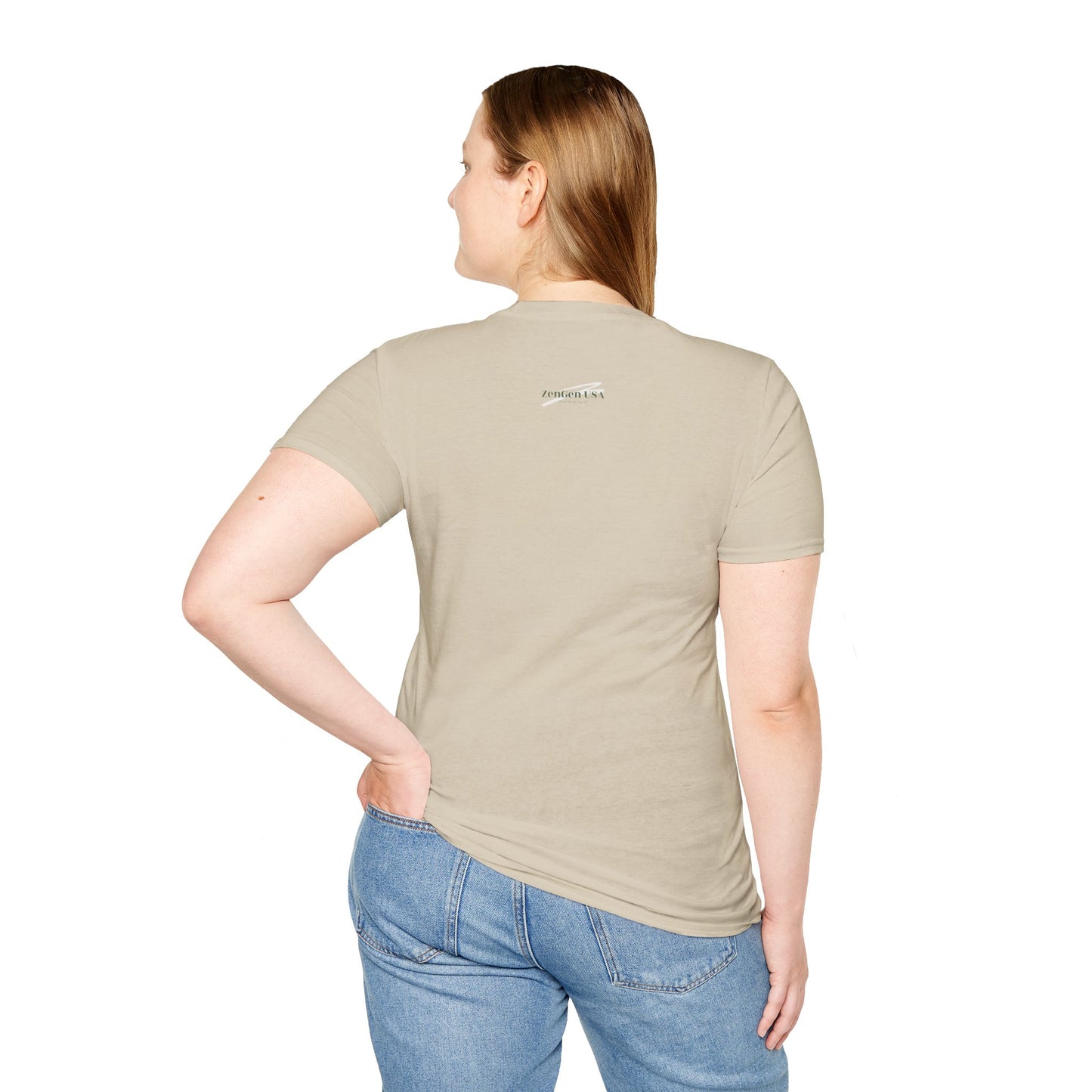 ZenGen USA Psalm 121:2 My Help Comes From The Lord... - Unisex Softstyle T-Shirt - ZenGen USA