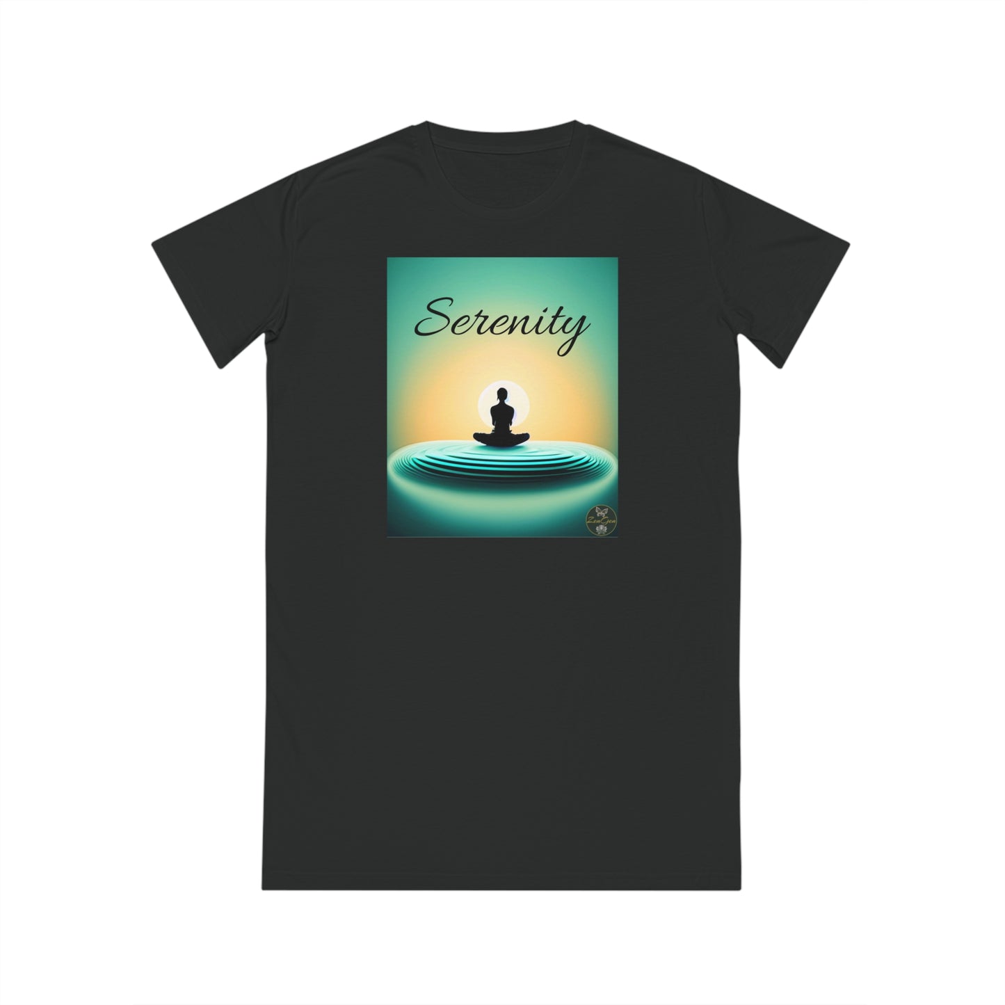 T-Shirt Dress - SERENITY - ZenGen USA