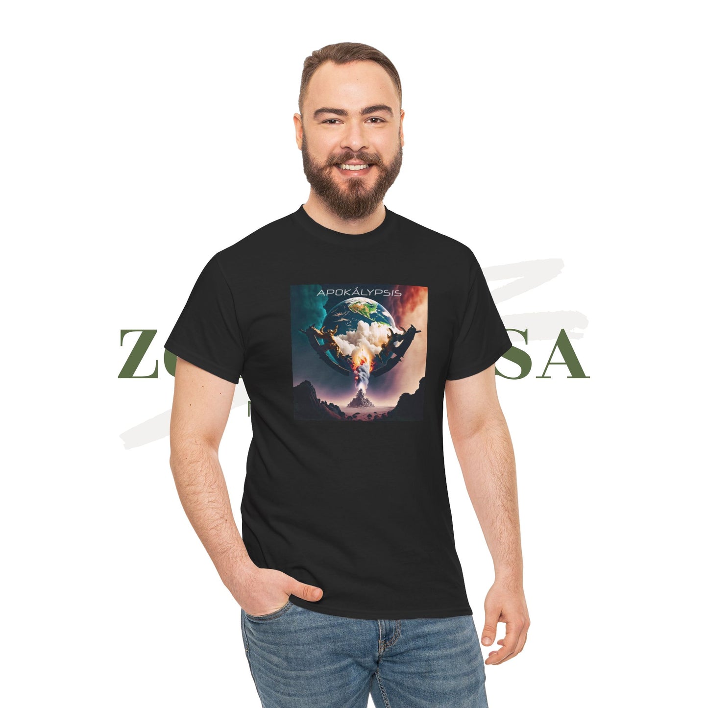 Apocalipsis: ¿estás preparado? - Camiseta unisex de algodón pesado - ZenGen USA