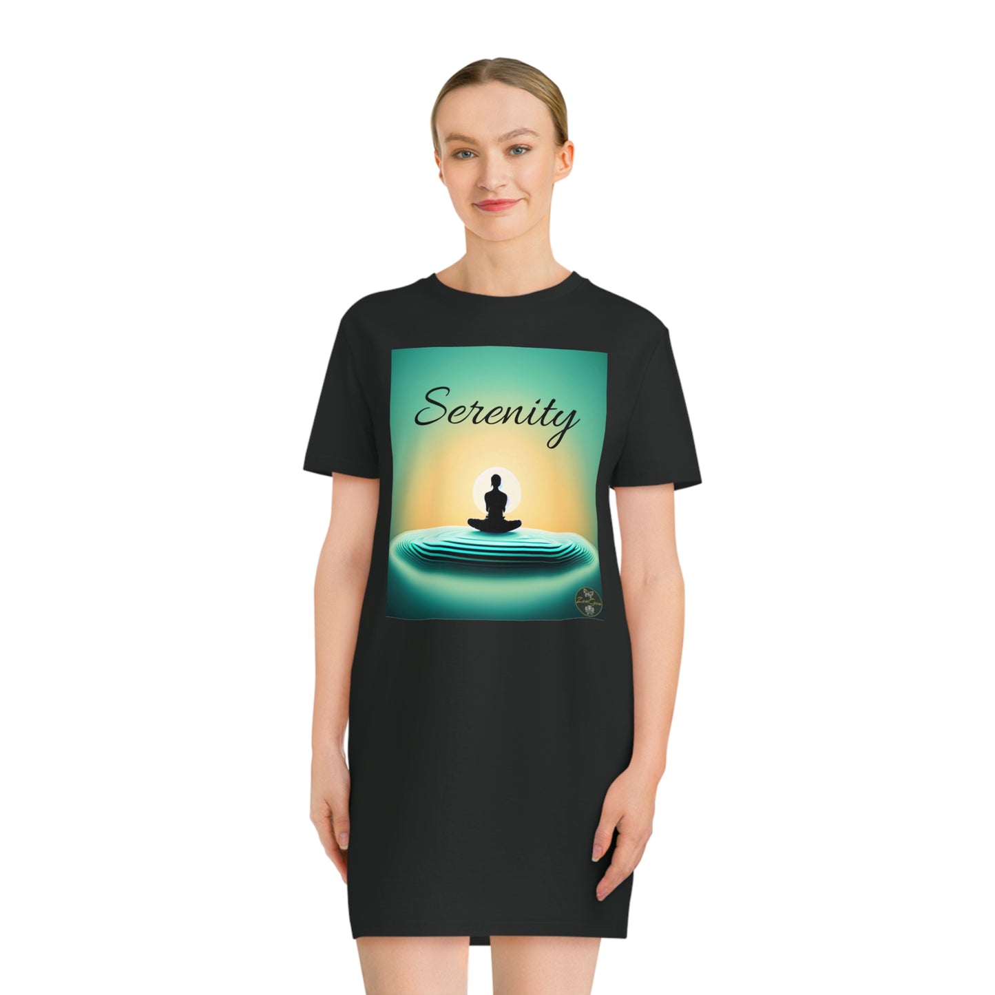 T-Shirt Dress - SERENITY - ZenGen USA