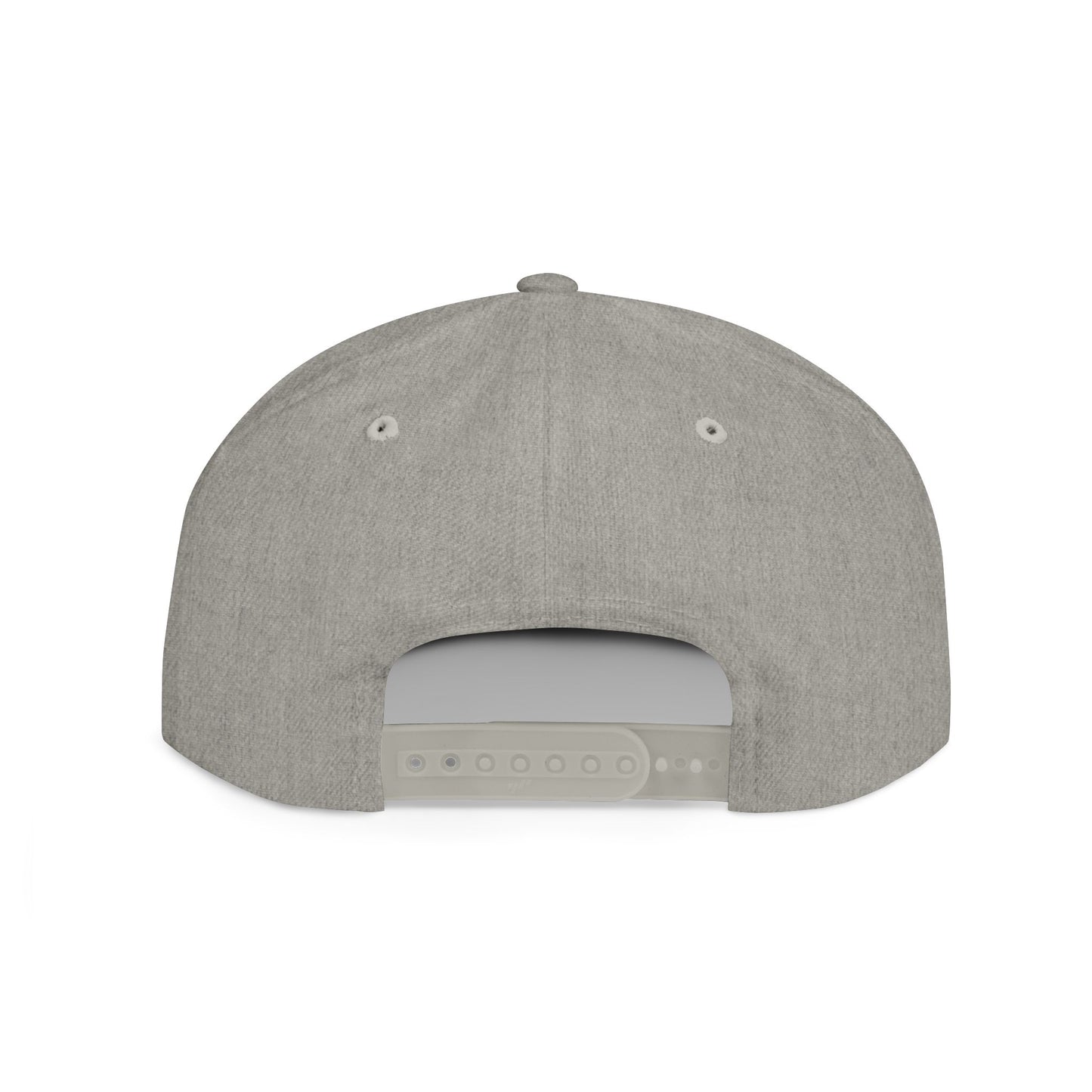 RockSolid Fitness Flat Bill Snapback Cap - Stylish Workout Gear - ZenGen USA