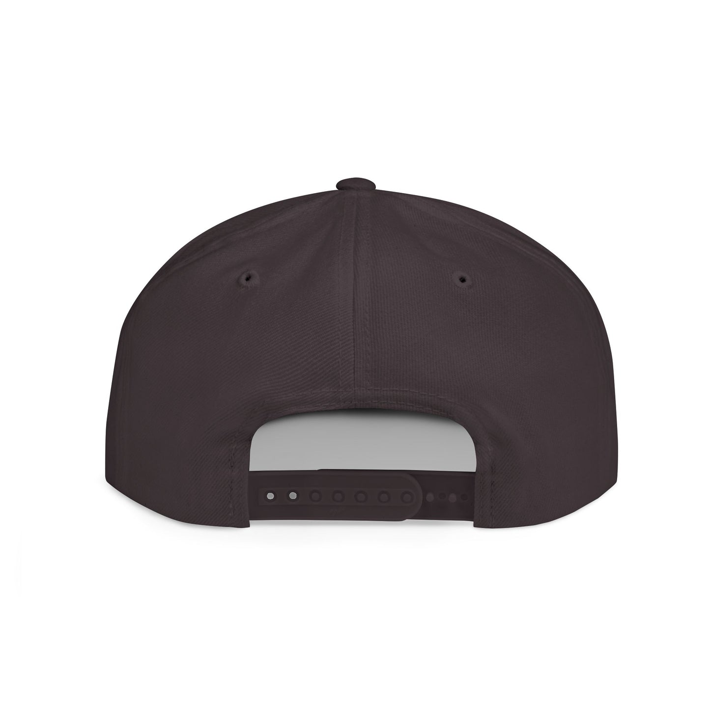 RockSolid Fitness Flat Bill Snapback Cap - Stylish Workout Gear - ZenGen USA