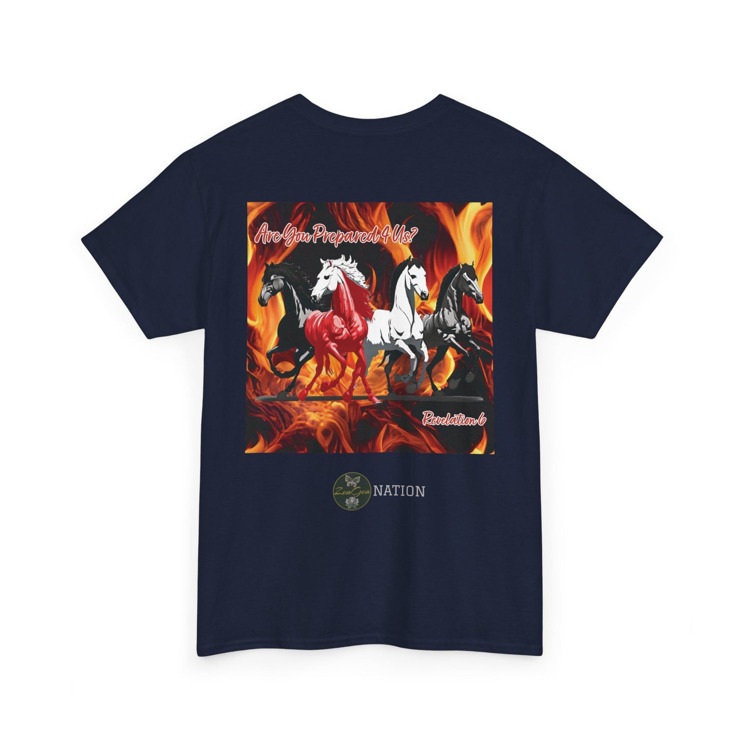 Apocalipsis: ¿estás preparado? - Camiseta unisex de algodón pesado - ZenGen USA