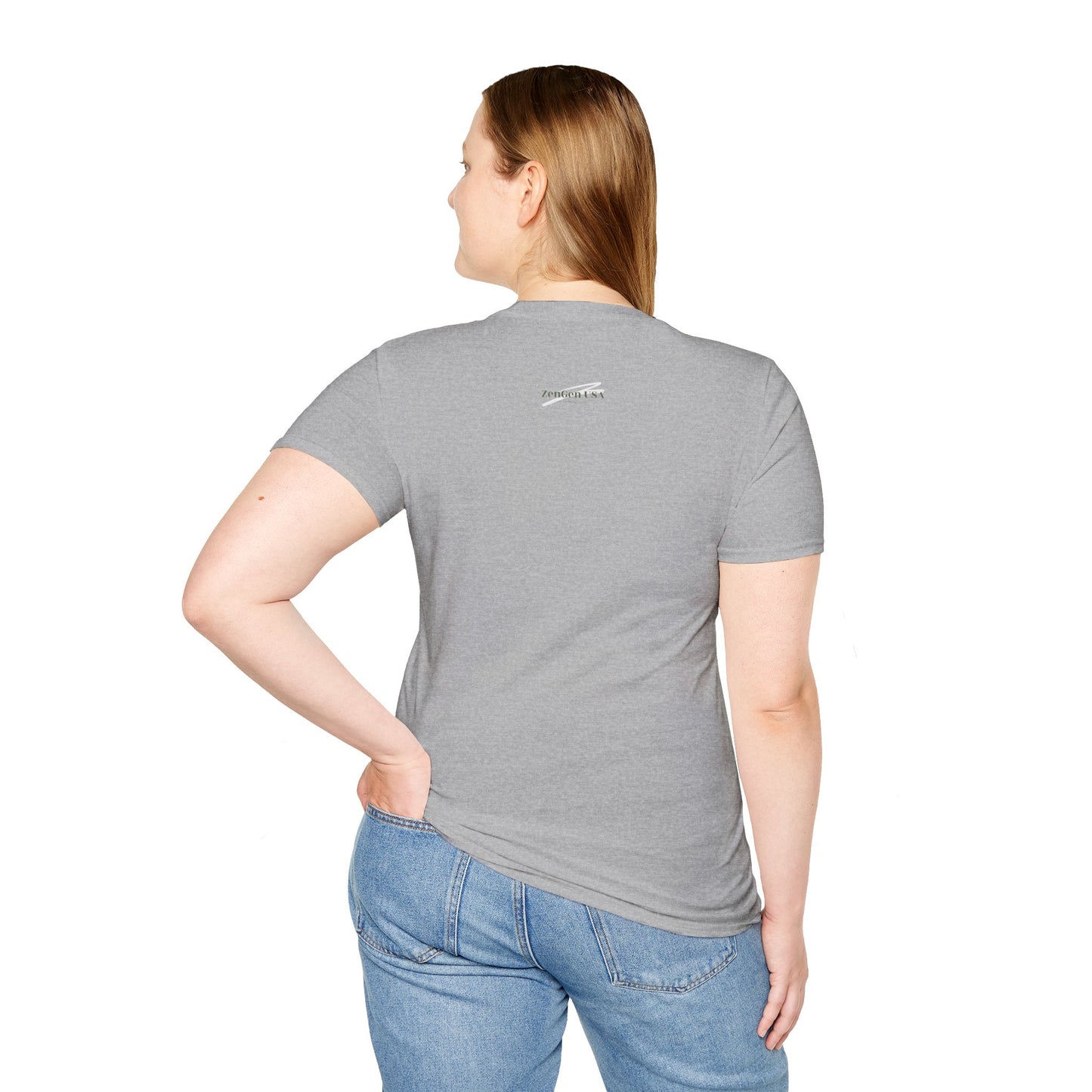 ZenGen USA Psalm 121:2 My Help Comes From The Lord... - Unisex Softstyle T-Shirt - ZenGen USA