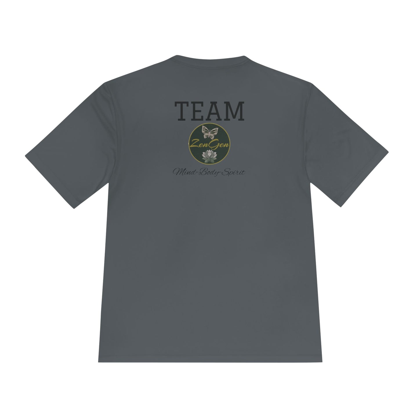 Unisex Moisture Wicking Tee - ROCK SOLID "Workin' It Hard!" - ZenGen USA - ZenGen USA