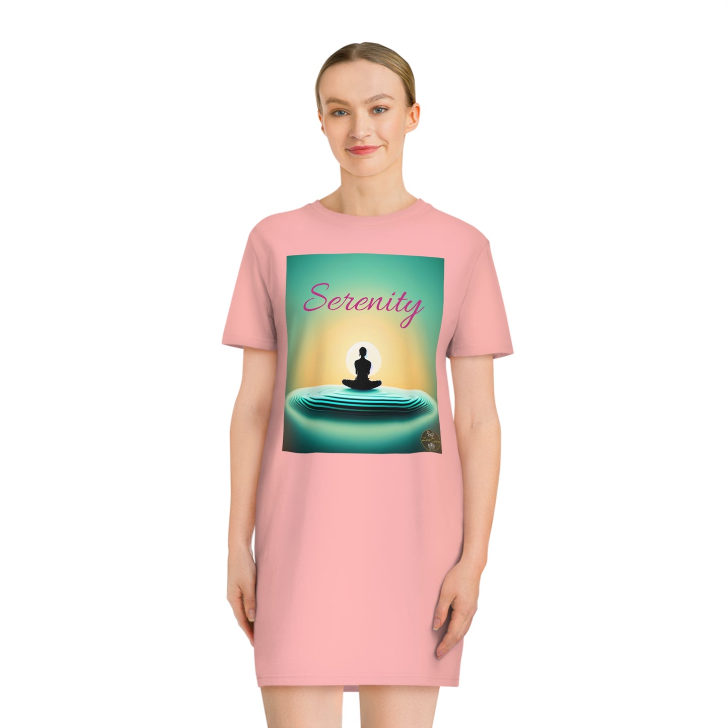 T-Shirt Dress - SERENITY - ZenGen USA