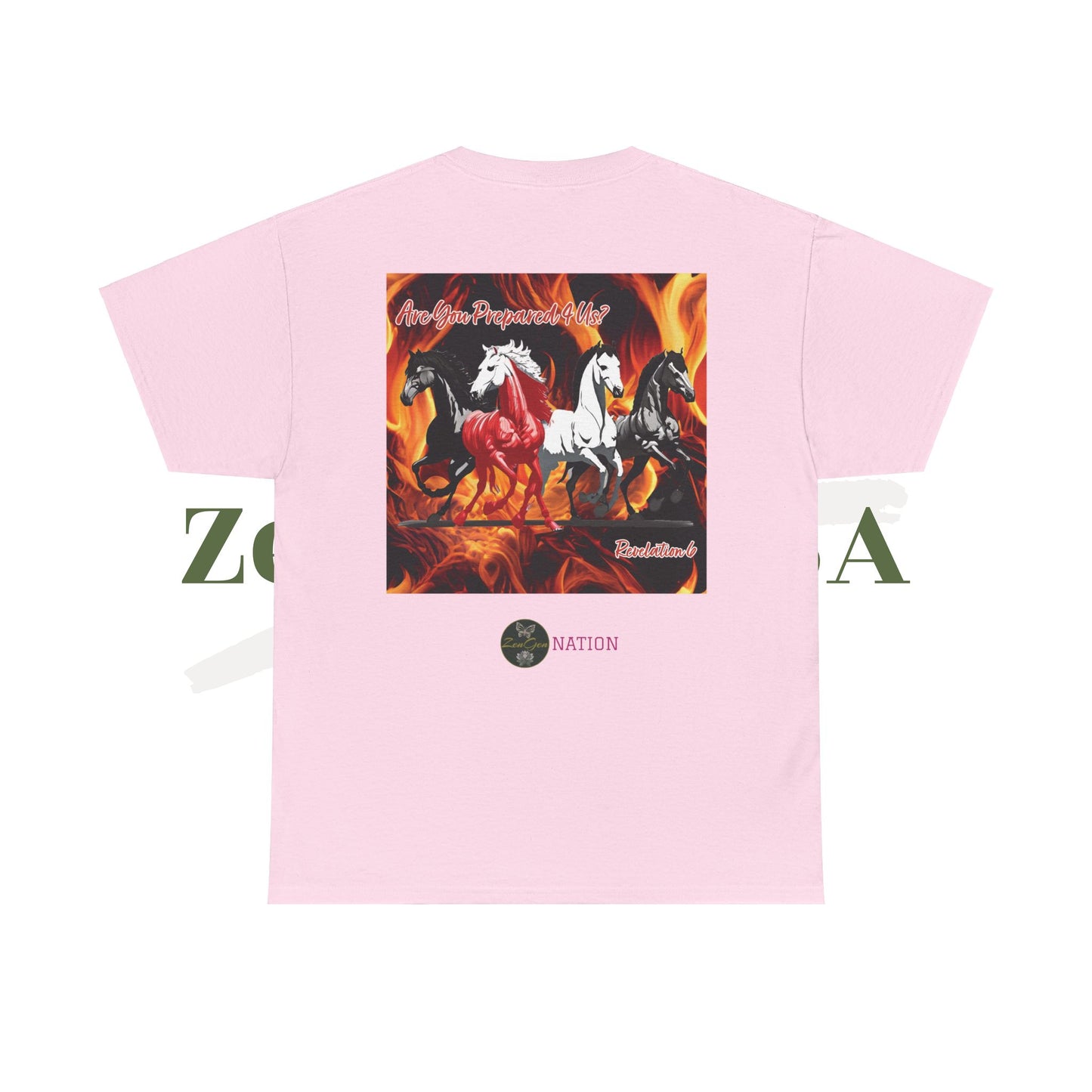 Apocalipsis: ¿estás preparado? - Camiseta unisex de algodón pesado - ZenGen USA