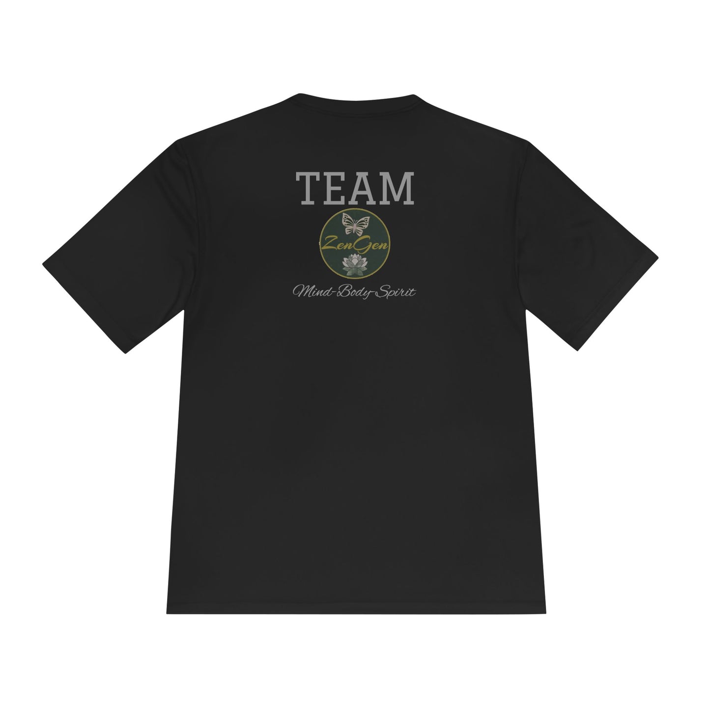Unisex Moisture Wicking Tee - ROCK SOLID "Workin' It Hard!" - ZenGen USA - ZenGen USA