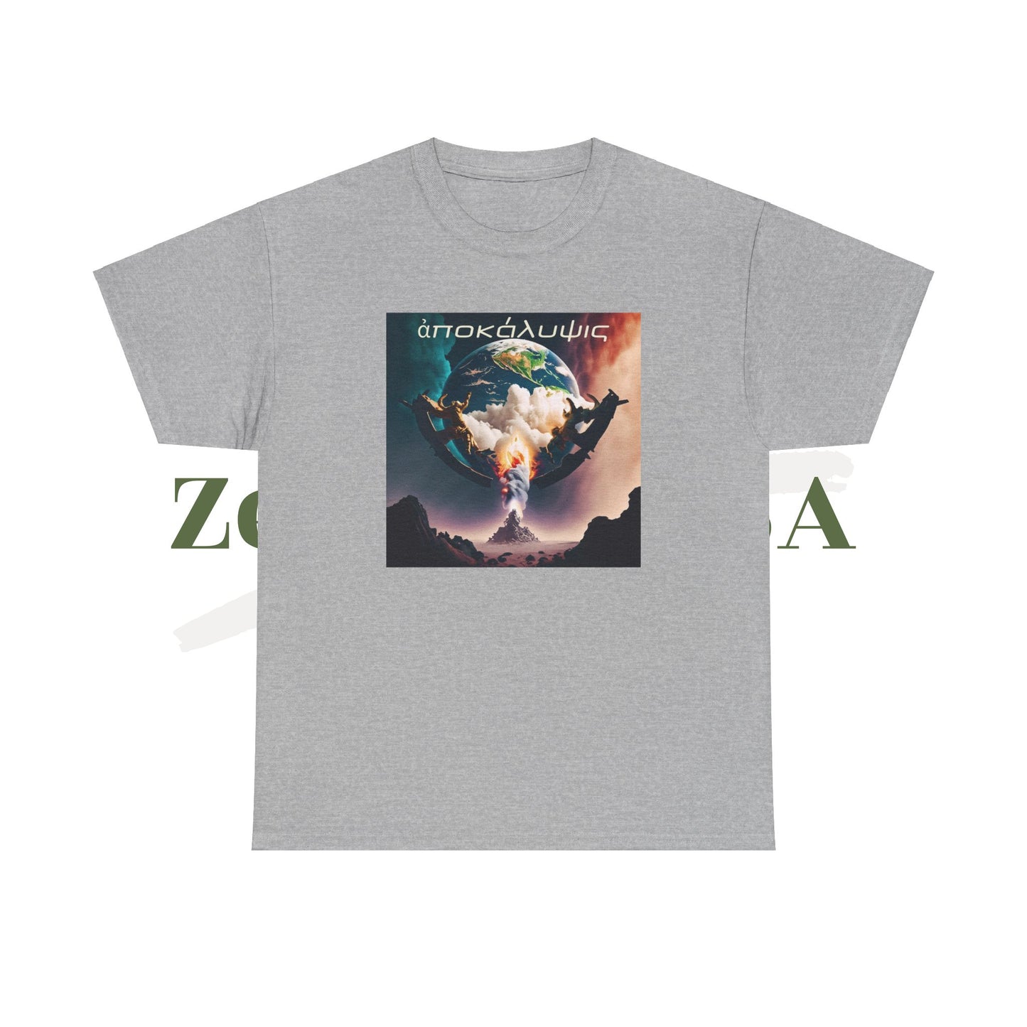 Apocalipsis: ¿estás preparado? - Camiseta unisex de algodón pesado - ZenGen USA