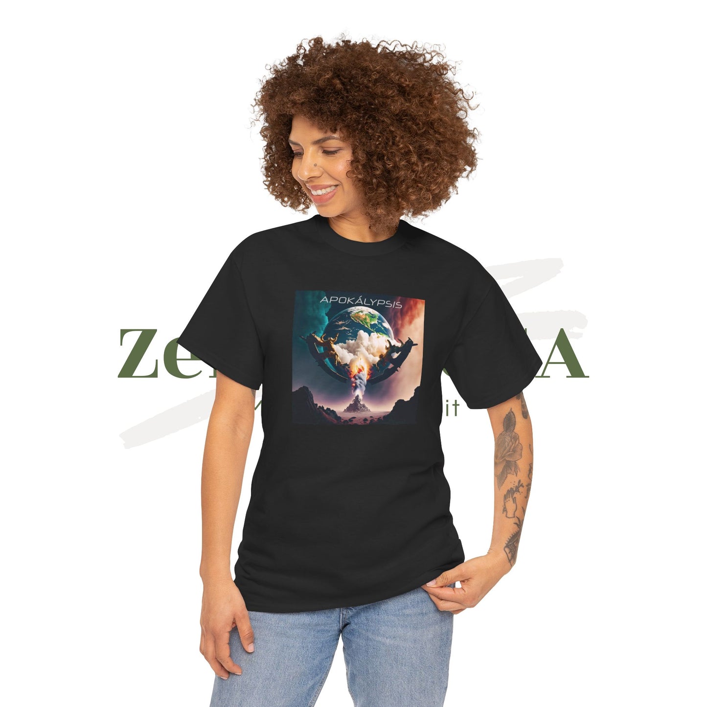 Apocalipsis: ¿estás preparado? - Camiseta unisex de algodón pesado - ZenGen USA