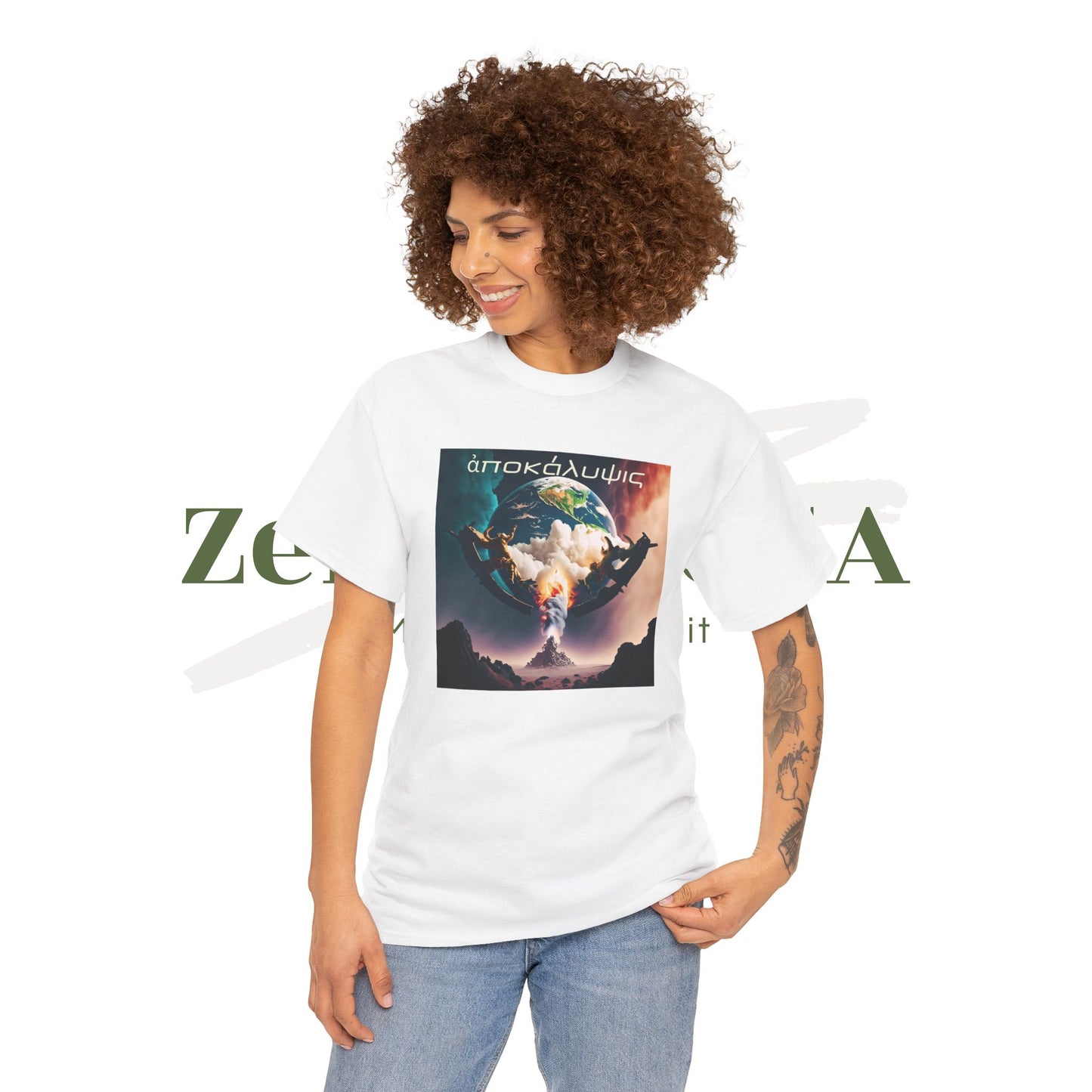 Apocalipsis: ¿estás preparado? - Camiseta unisex de algodón pesado - ZenGen USA