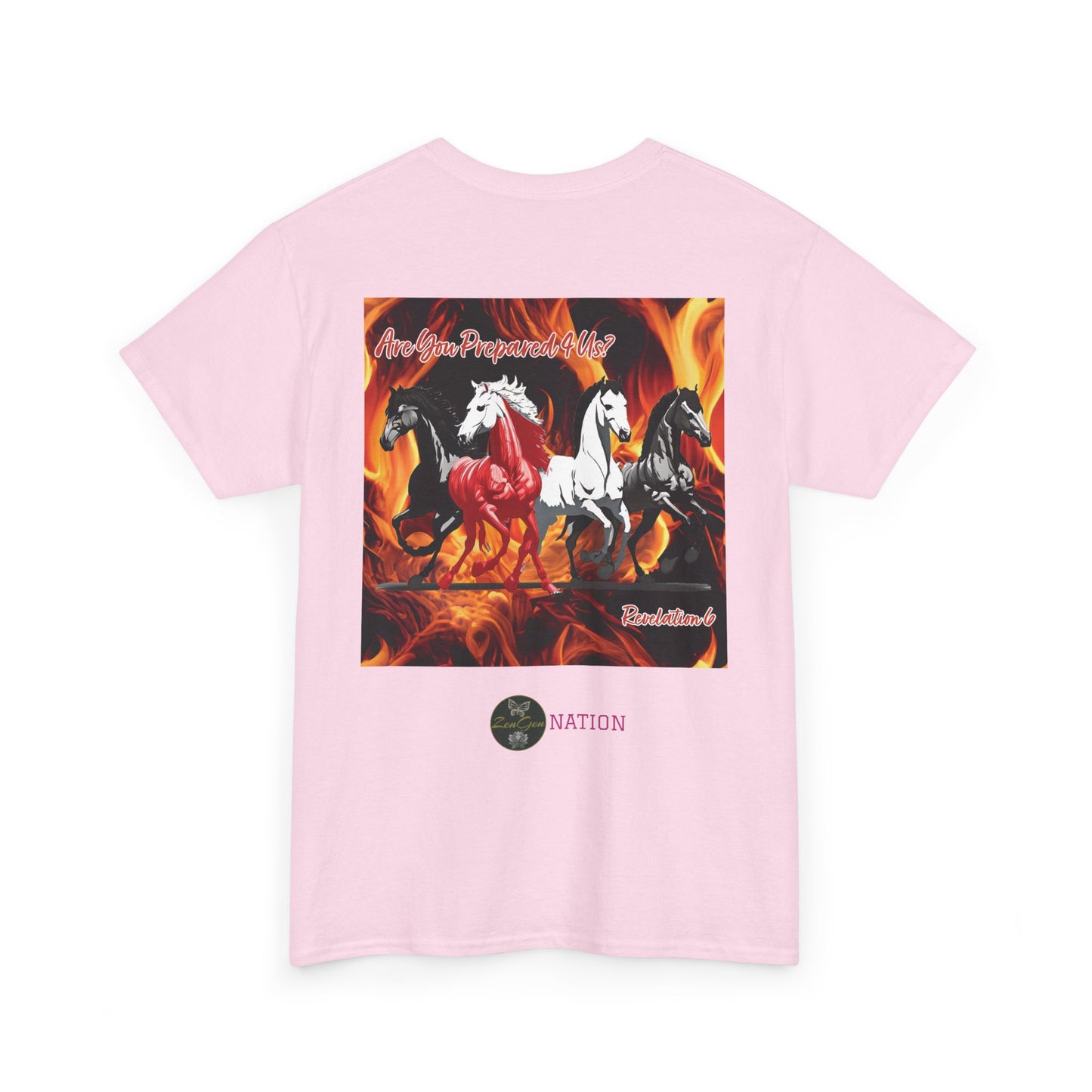 Apocalipsis: ¿estás preparado? - Camiseta unisex de algodón pesado - ZenGen USA