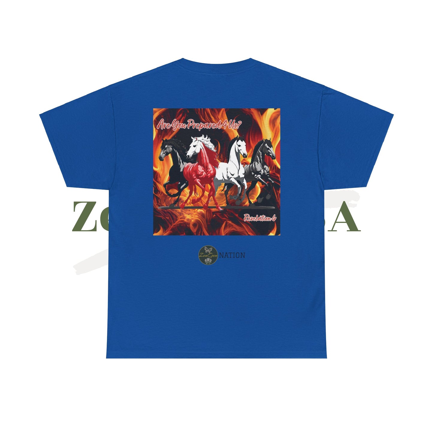 Apocalipsis: ¿estás preparado? - Camiseta unisex de algodón pesado - ZenGen USA