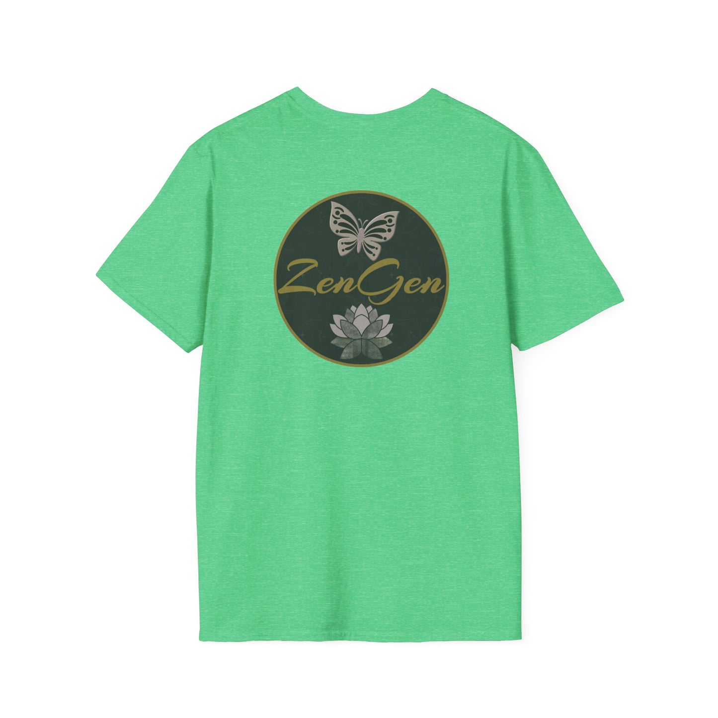 Mind-Body-Spirit, Unisex Softstyle T-Shirt - ZenGen USA