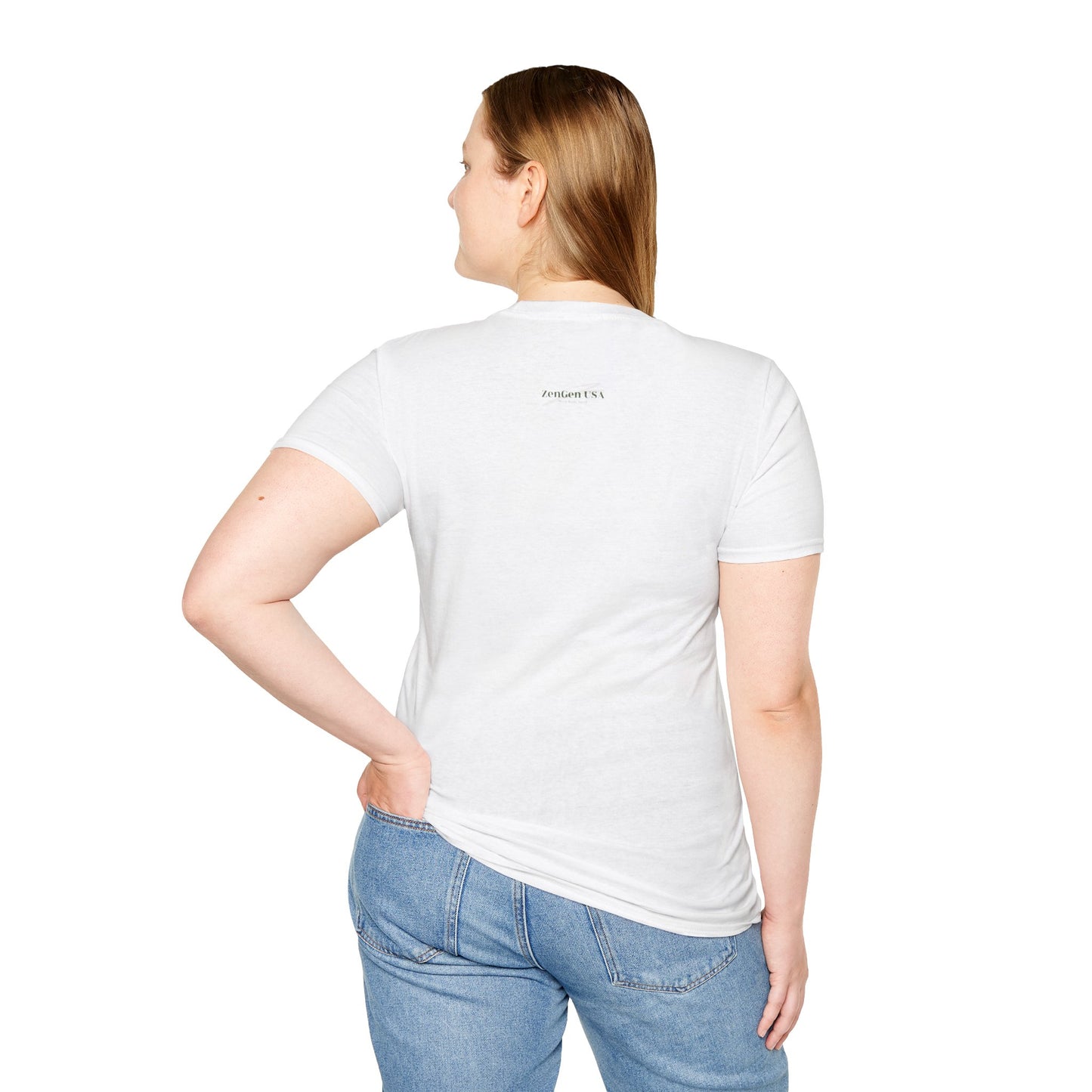 ZenGen USA Psalm 121:2 My Help Comes From The Lord... - Unisex Softstyle T-Shirt - ZenGen USA