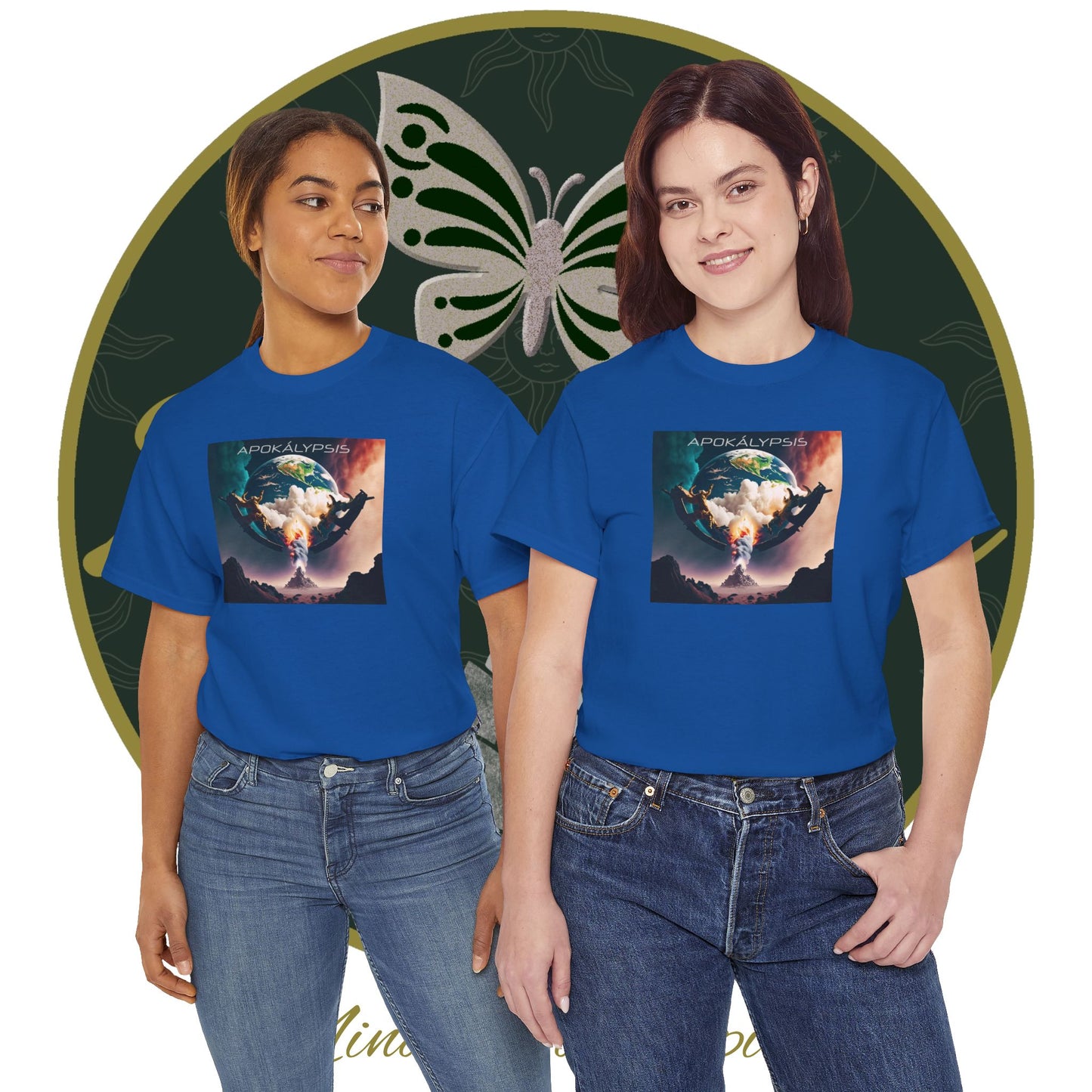Apocalypse - 3rd Seal Revelation 6:5,6 - Unisex Heavy Cotton Tee - Revelation Collection - ZenGen USA - ZenGen USA
