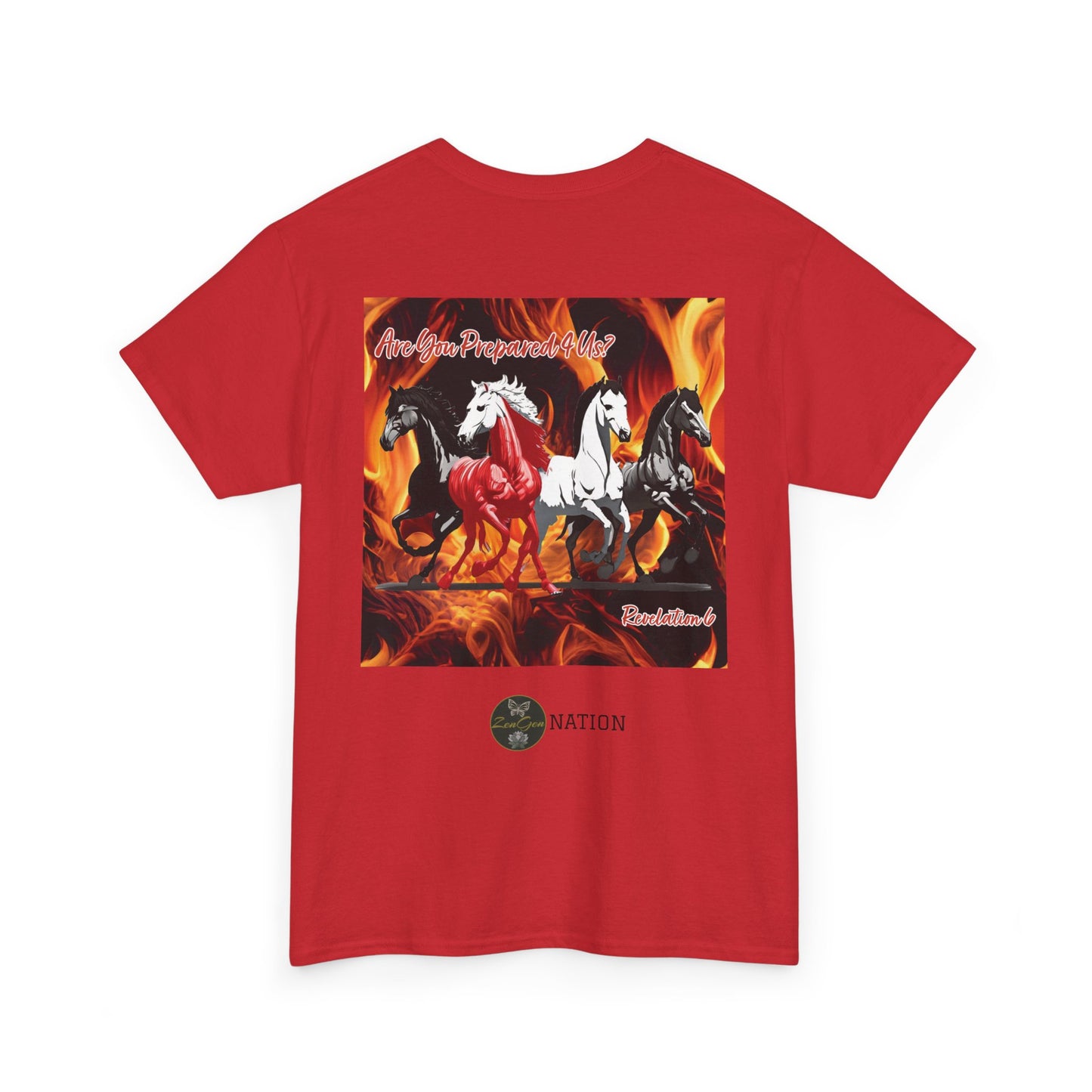 Apocalipsis: ¿estás preparado? - Camiseta unisex de algodón pesado - ZenGen USA