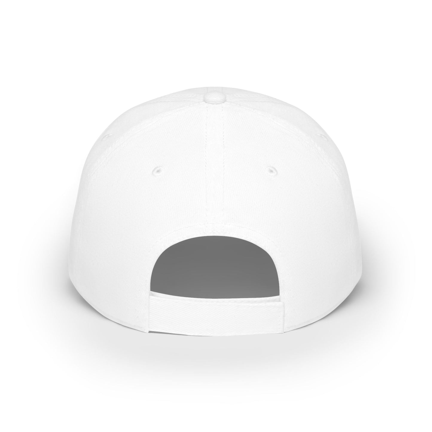 ZenGen Logo Wear - Unisex Low Profile Baseball Cap - White or Khaki - One Size Fits All - ZenGen USA