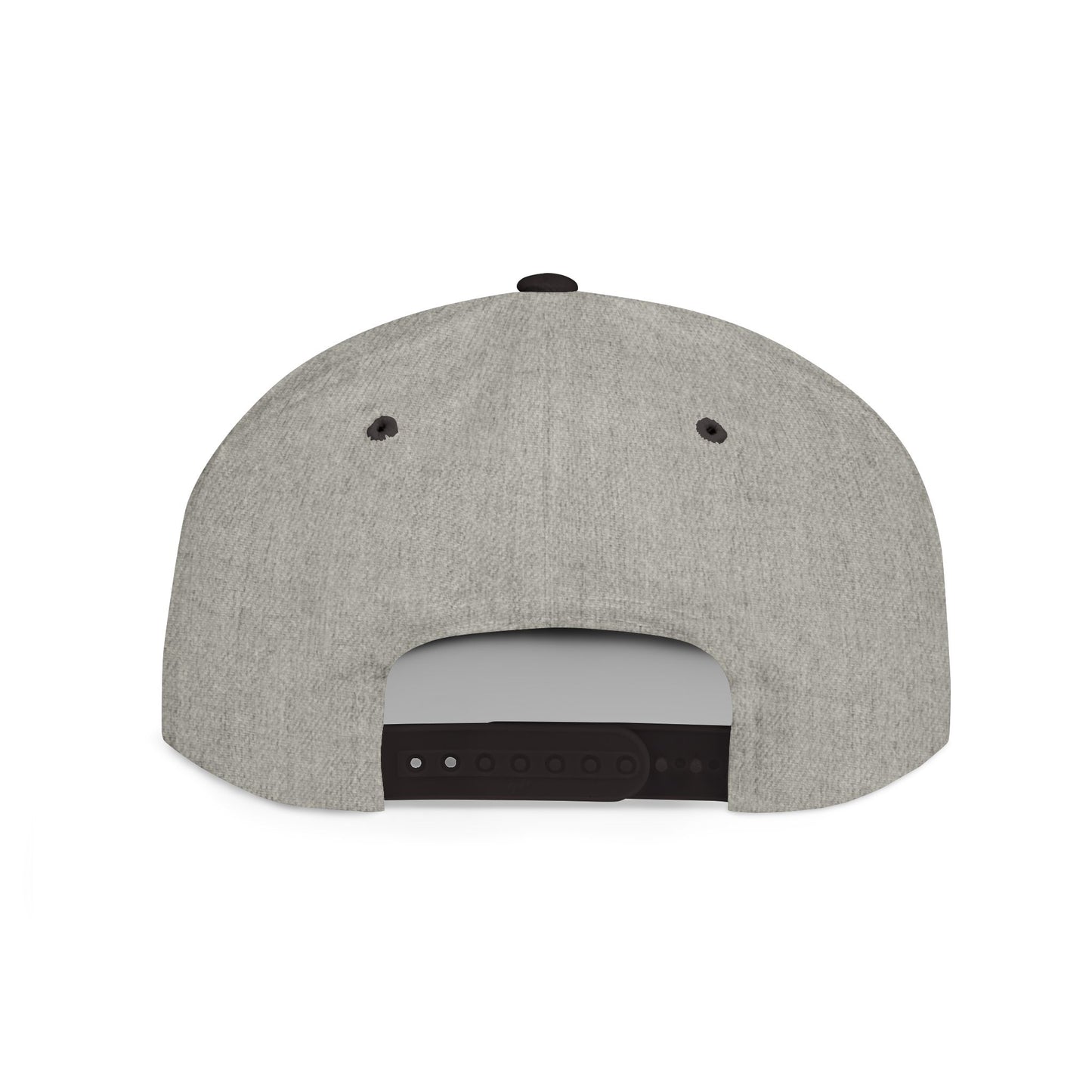 RockSolid Fitness Flat Bill Snapback Cap - Stylish Workout Gear - ZenGen USA