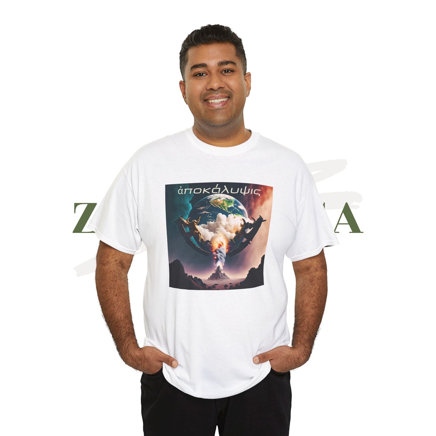 Apocalipsis: ¿estás preparado? - Camiseta unisex de algodón pesado - ZenGen USA