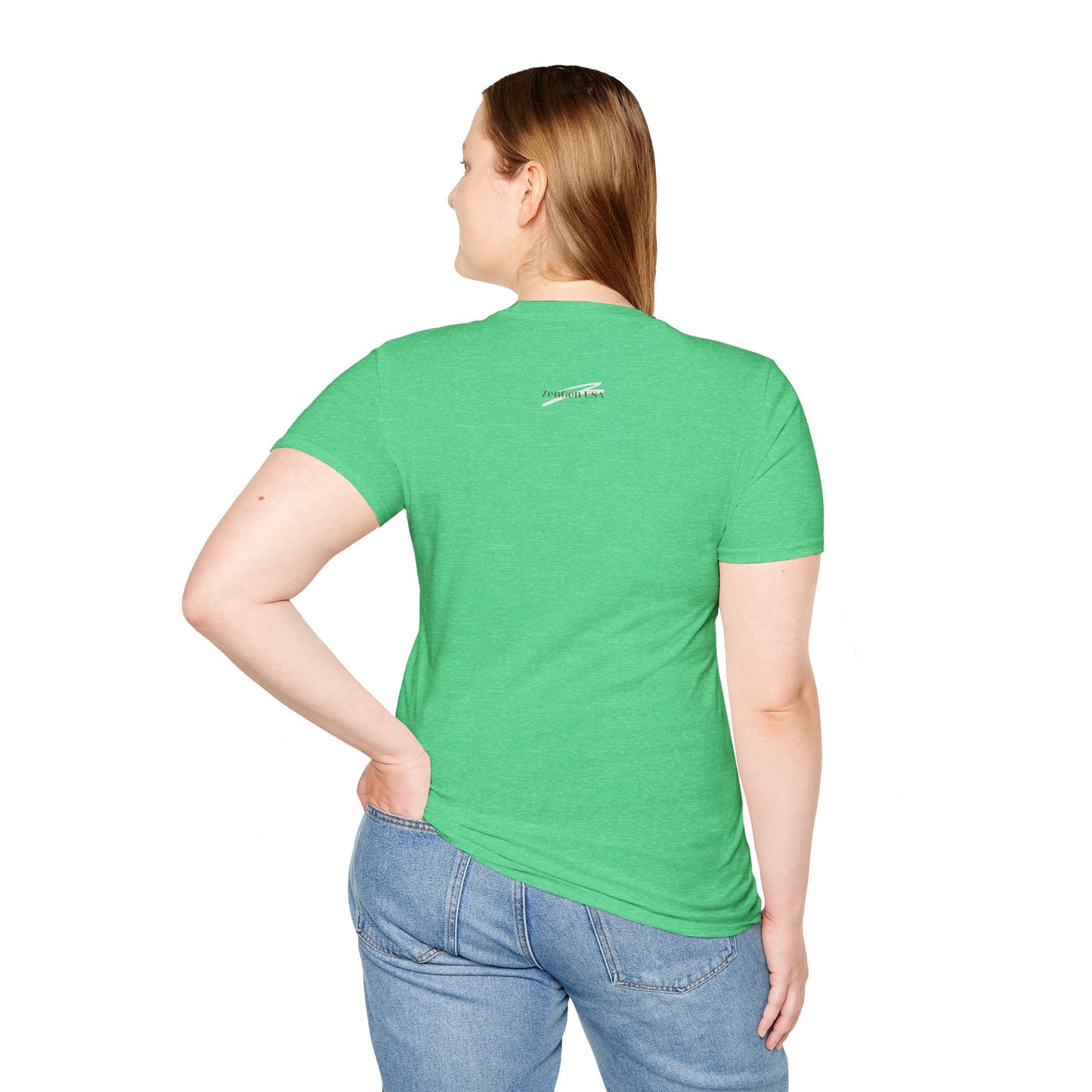 ZenGen USA Psalm 121:2 My Help Comes From The Lord... - Unisex Softstyle T-Shirt - ZenGen USA