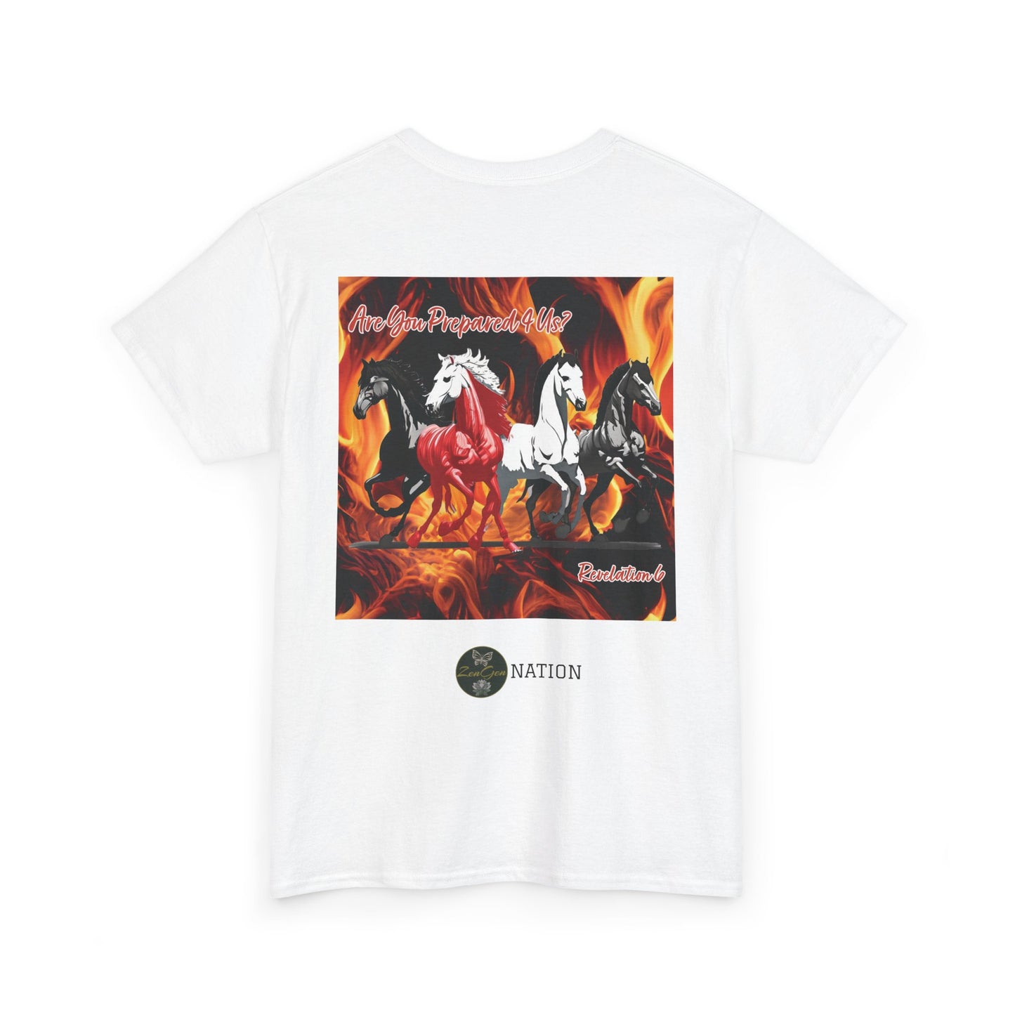Apocalipsis: ¿estás preparado? - Camiseta unisex de algodón pesado - ZenGen USA