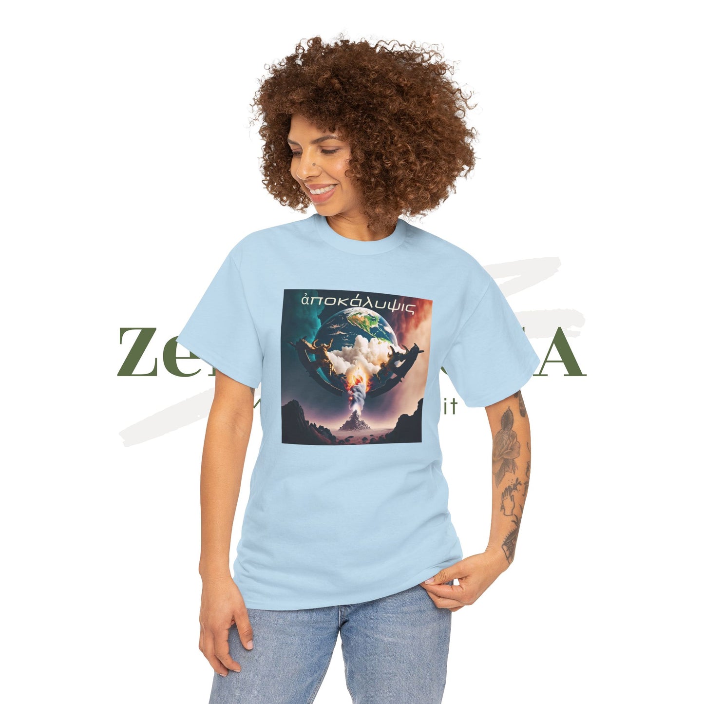 Apocalipsis: ¿estás preparado? - Camiseta unisex de algodón pesado - ZenGen USA
