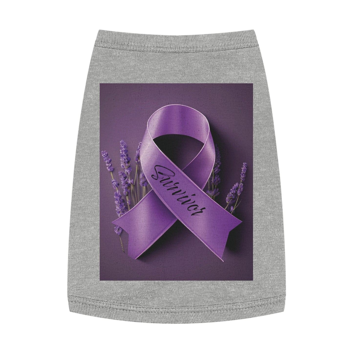 Cancer Survivor - Pet Tank Top - Furry Nation - ZenGen USA
