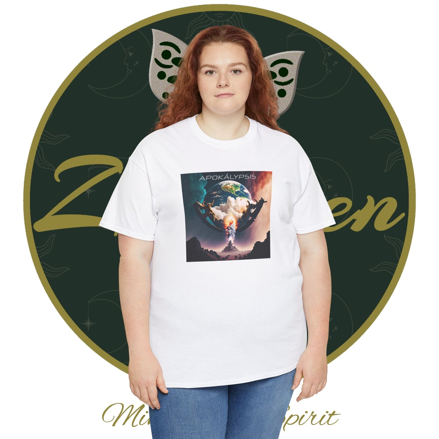 Apocalipsis - 5to Sello Apocalipsis 6:9-11 - Camiseta de algodón pesado unisex - Colección Revelación - ZenGen USA