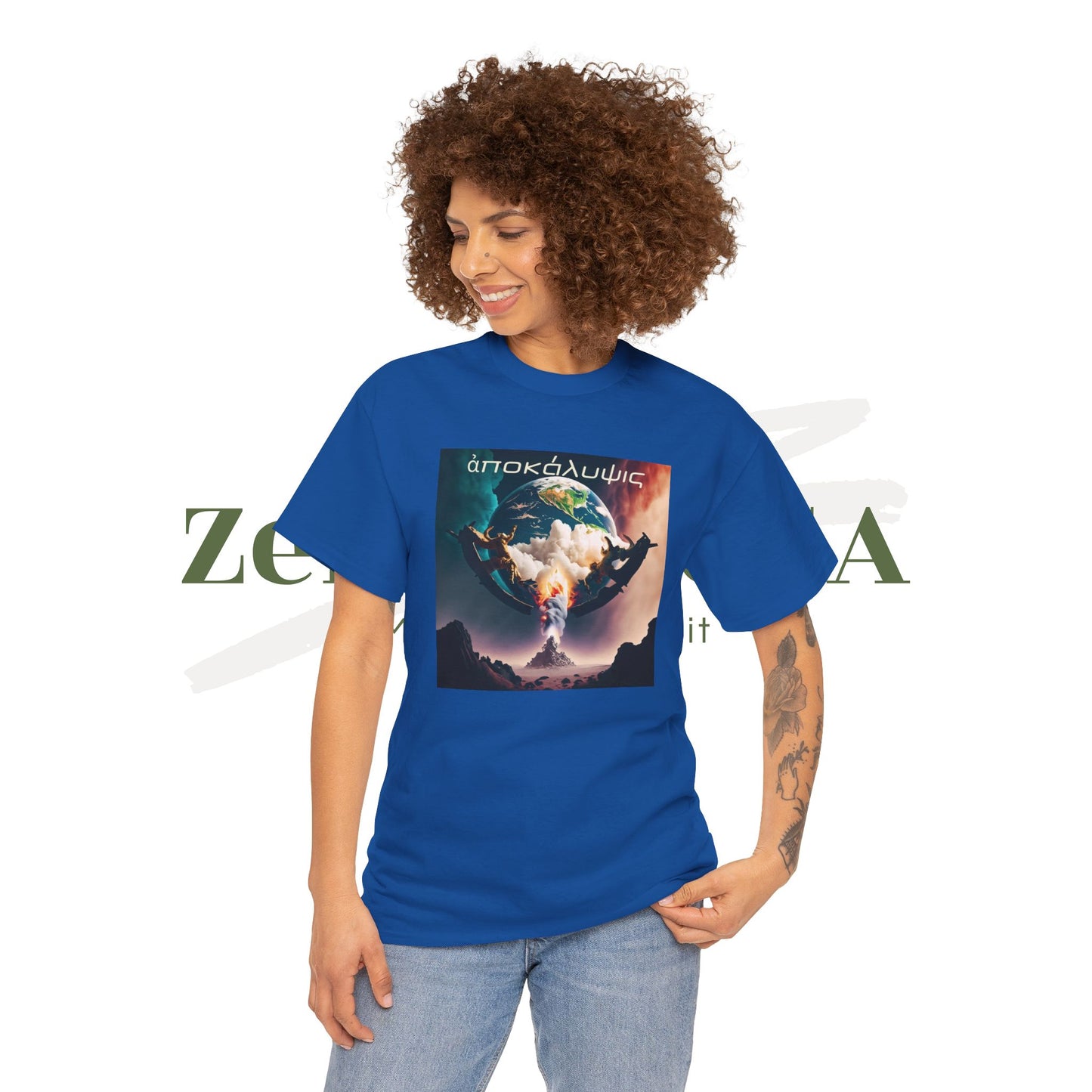 Apocalipsis: ¿estás preparado? - Camiseta unisex de algodón pesado - ZenGen USA