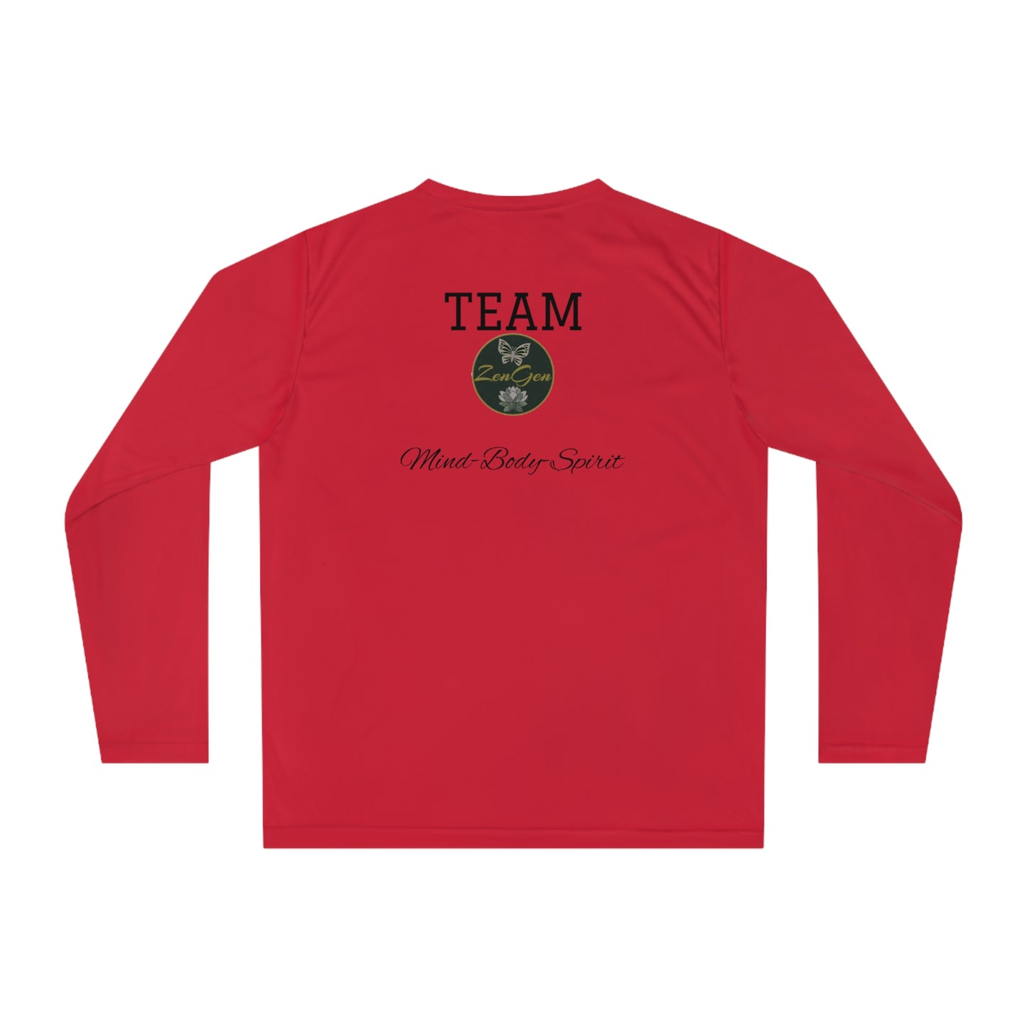 Unisex Performance Long Sleeve Shirt - ROCK SOLID "Workin it Hard!" - ZenGen USA - ZenGen USA