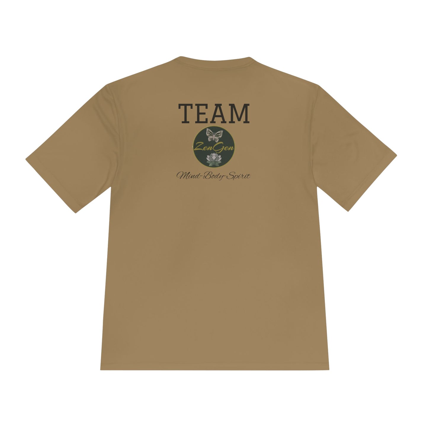 Unisex Moisture Wicking Tee - ROCK SOLID "Workin' It Hard!" - ZenGen USA - ZenGen USA