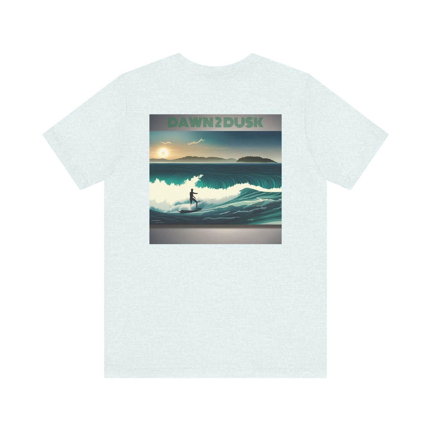 DAWN 2 DUSK - Unisex Jersey Short Sleeve Tee - ZenGen Nation - ZenGen USA