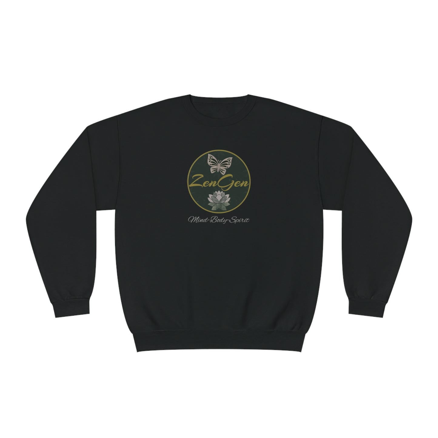 ZenGen Logo Sweatshirt - Unisex NuBlend® Crewneck Sweatshirt - ZenGen USA