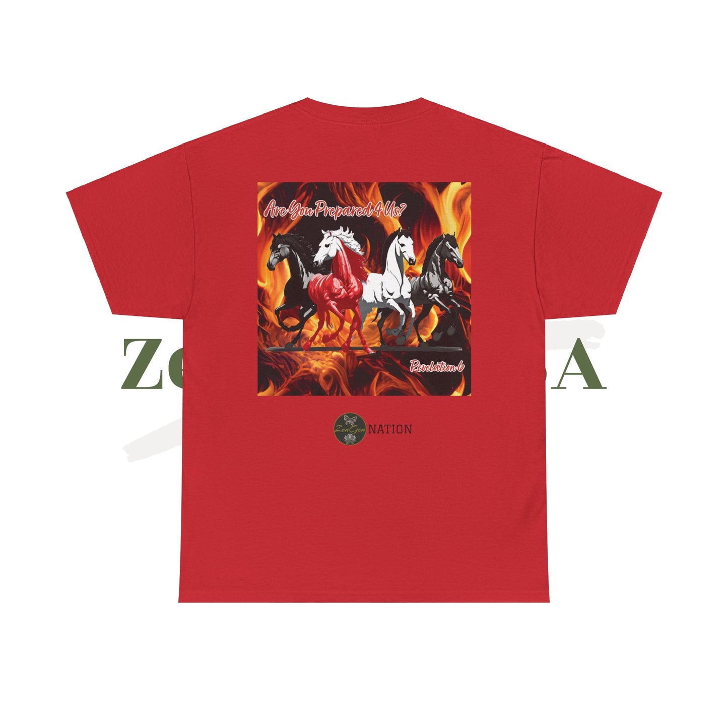 Apocalipsis: ¿estás preparado? - Camiseta unisex de algodón pesado - ZenGen USA