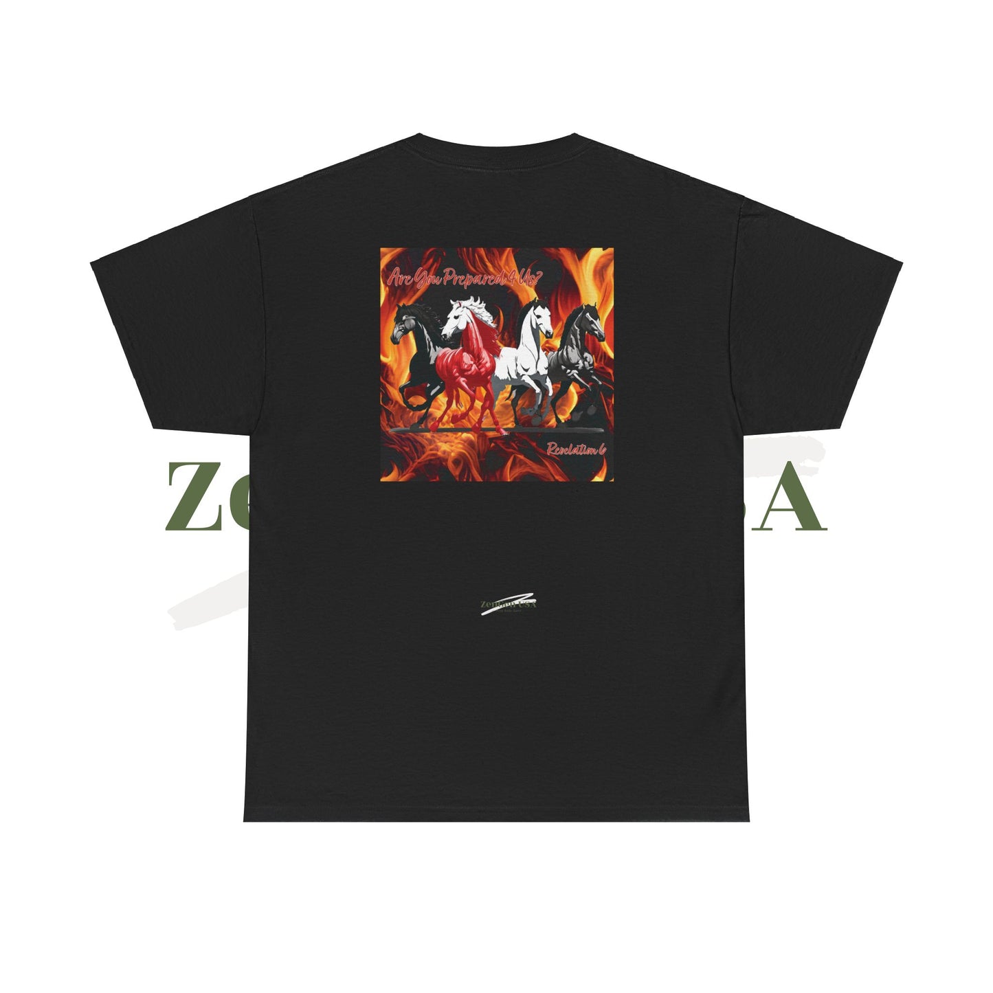 Apocalipsis: ¿estás preparado? - Camiseta unisex de algodón pesado - ZenGen USA