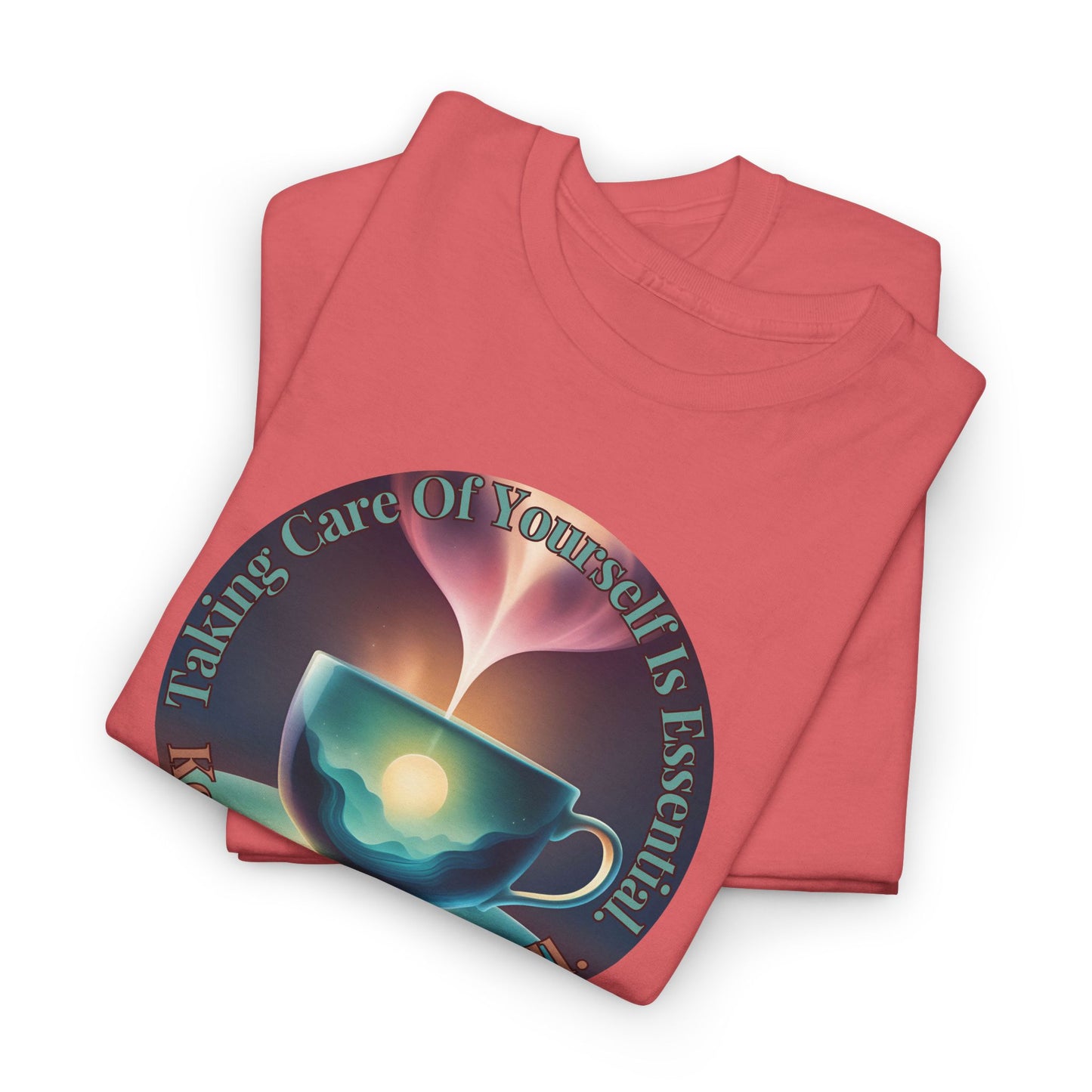 Keep Your Cup Full Unisex Heavy Cotton Zen Graphic Tee | 12 Colors To Choose | ZenGen - ZenGen USA