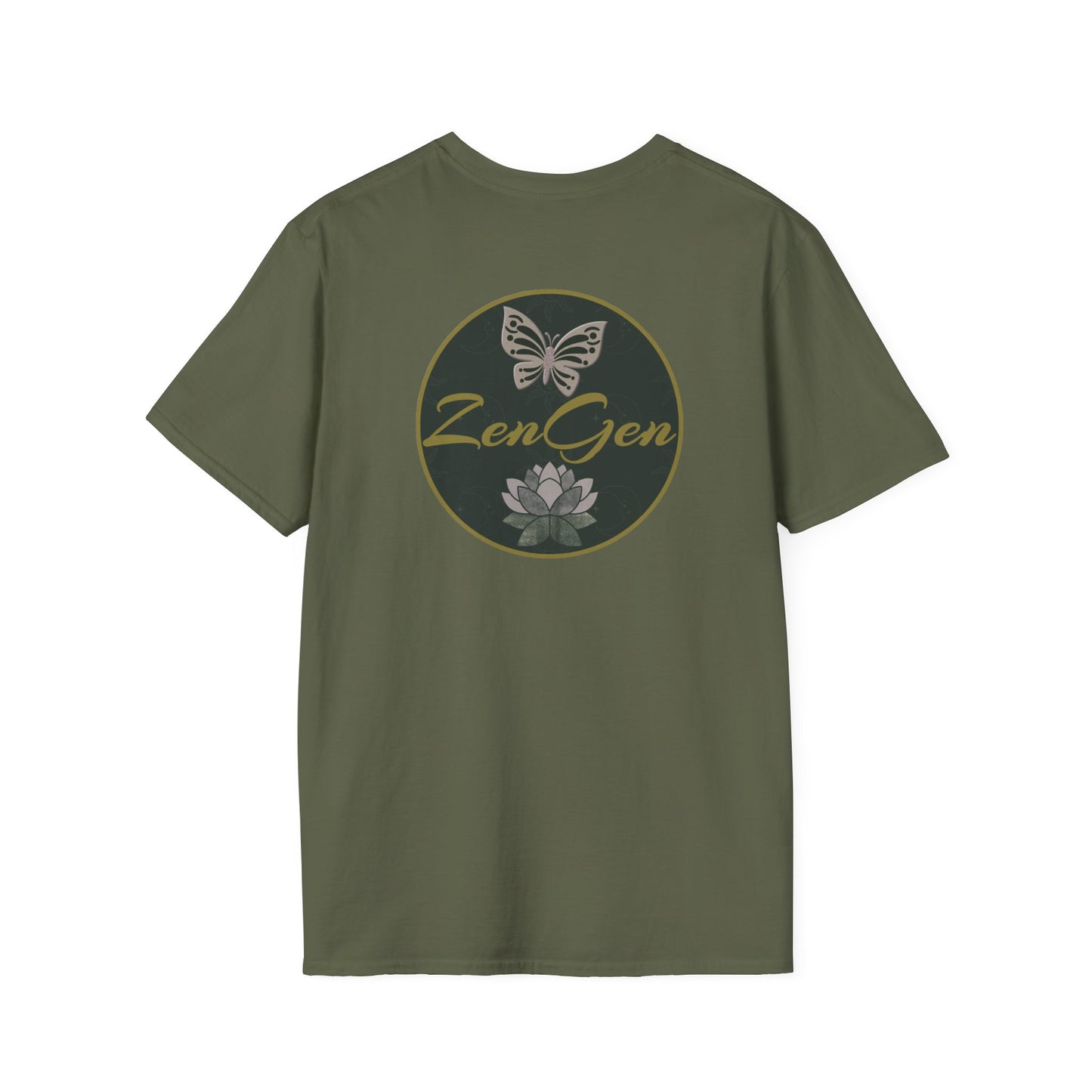Mind-Body-Spirit, Unisex Softstyle T-Shirt - ZenGen USA