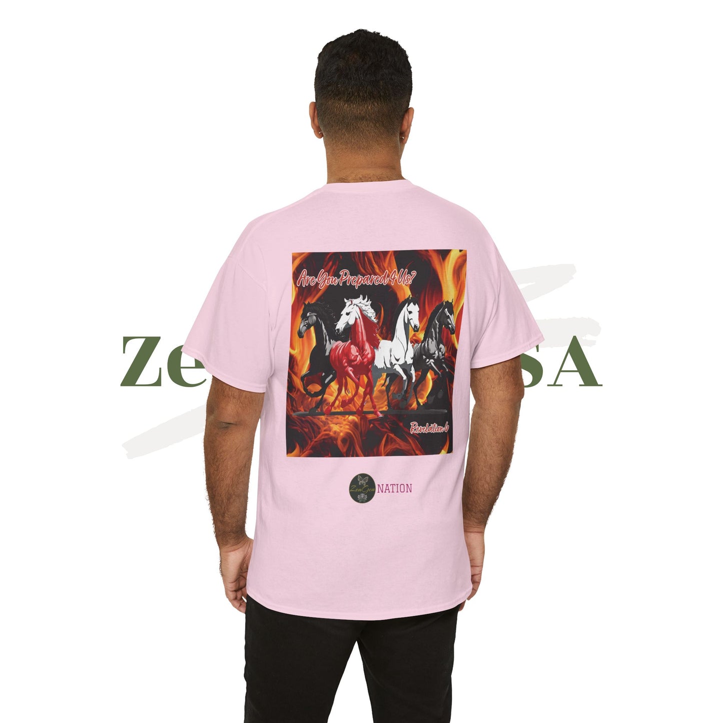 Apocalipsis: ¿estás preparado? - Camiseta unisex de algodón pesado - ZenGen USA