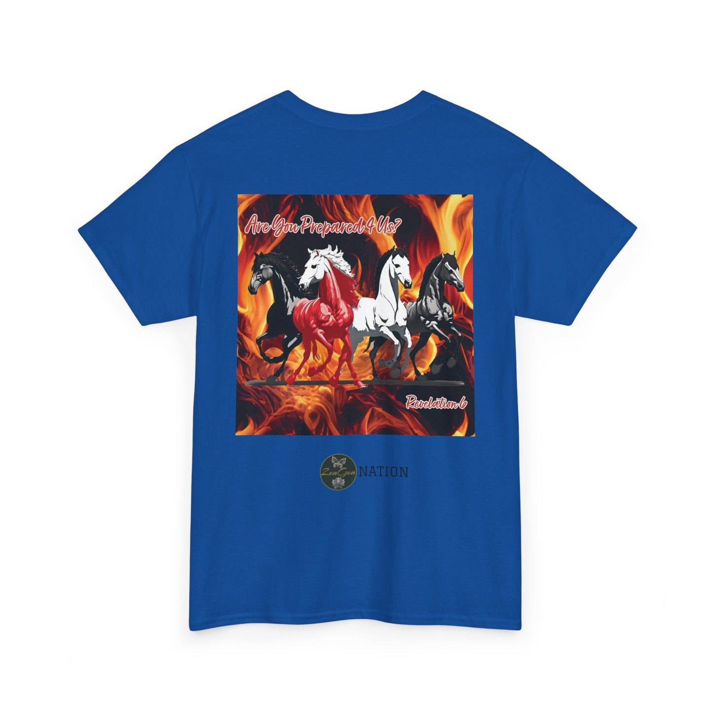 Apocalipsis: ¿estás preparado? - Camiseta unisex de algodón pesado - ZenGen USA