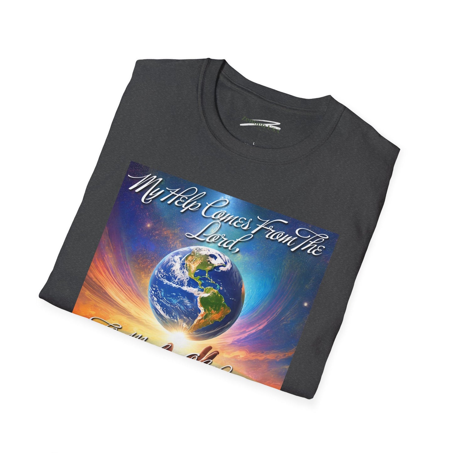 ZenGen USA Psalm 121:2 My Help Comes From The Lord... - Unisex Softstyle T-Shirt - ZenGen USA