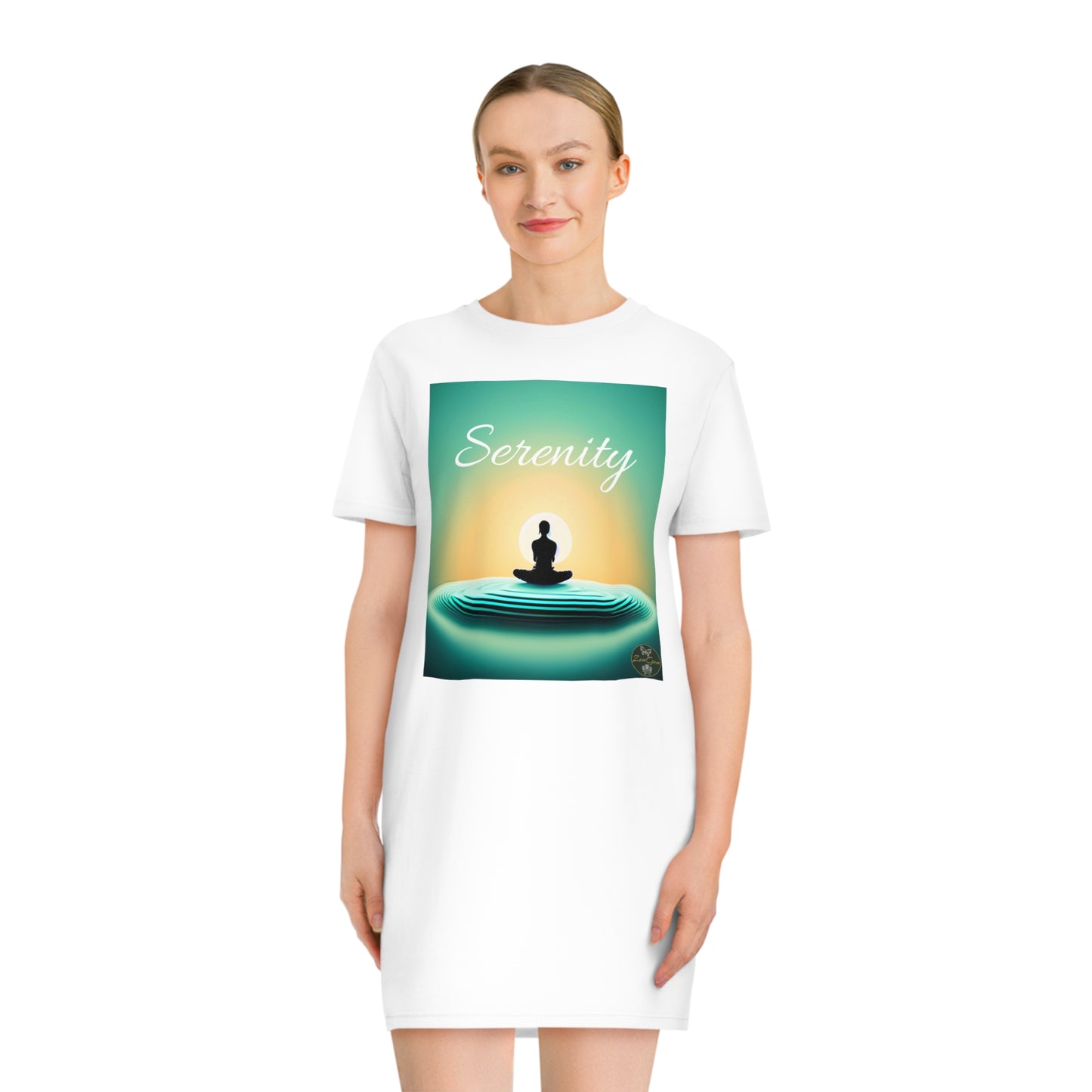 T-Shirt Dress - SERENITY - ZenGen USA